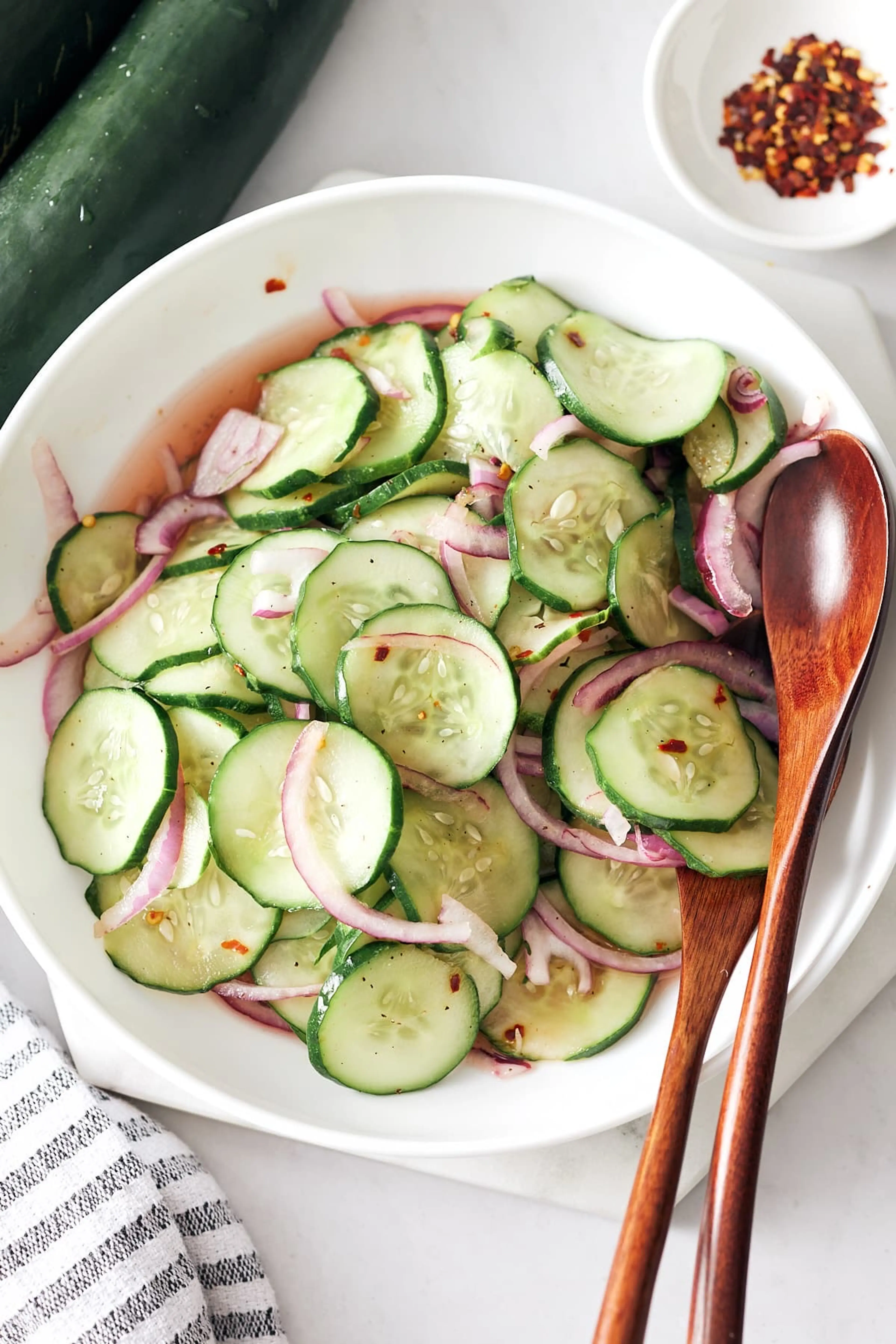 Southern Cucumber Salad