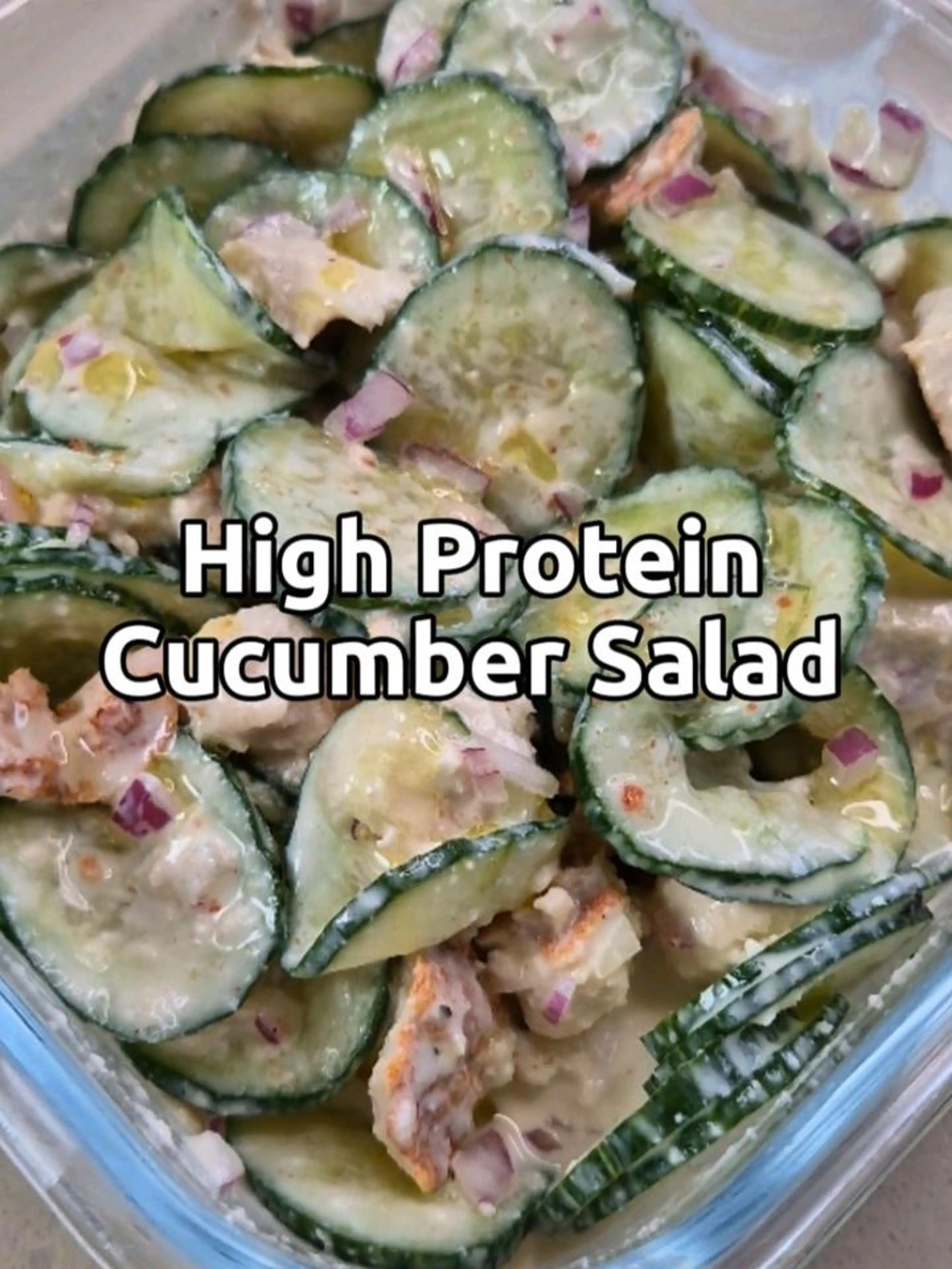 Cucumber Chicken Salad