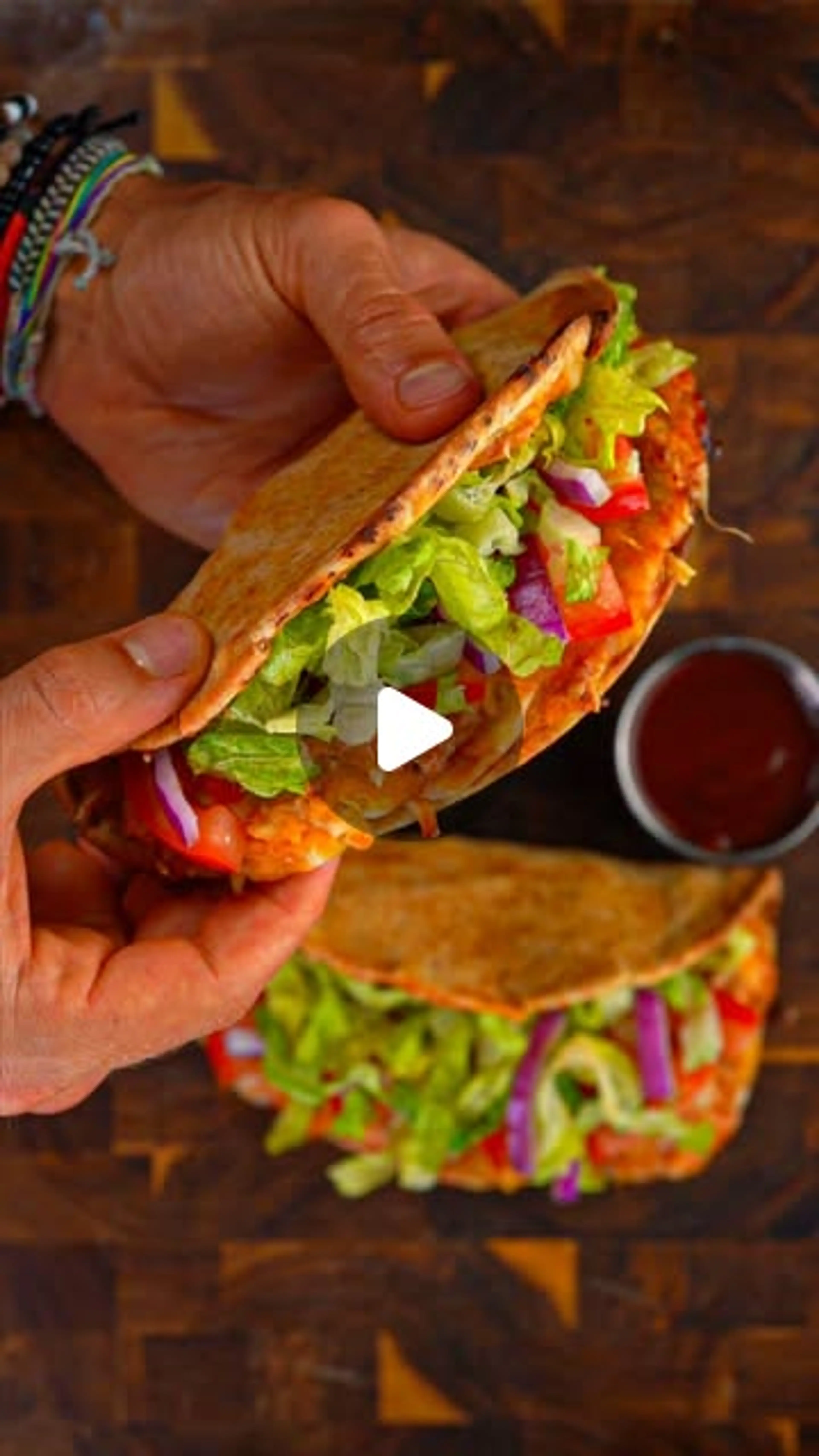 247 Cal Barbecue Chicken Chalupas