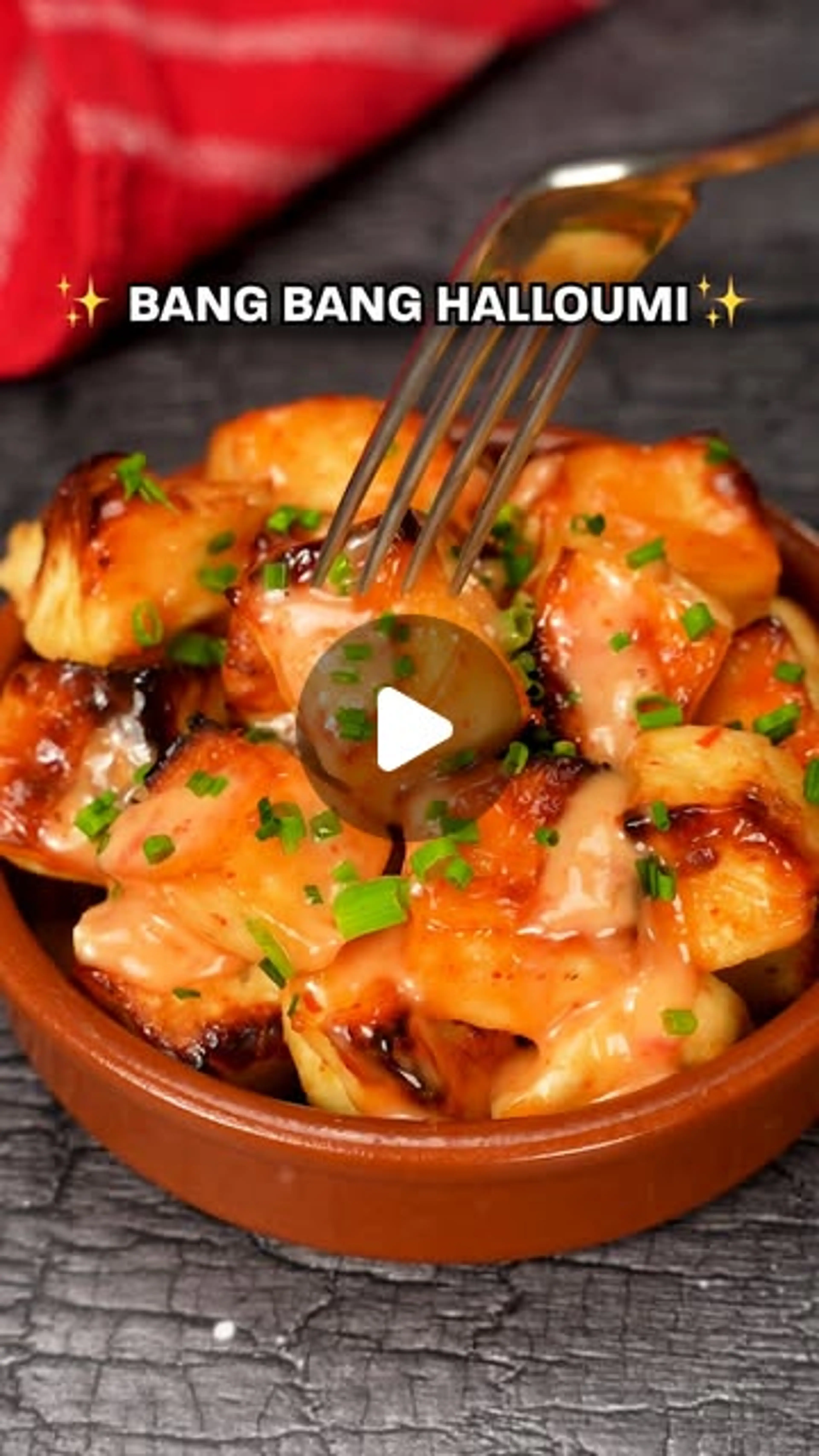 Bang Bang Air Fried Halloumi