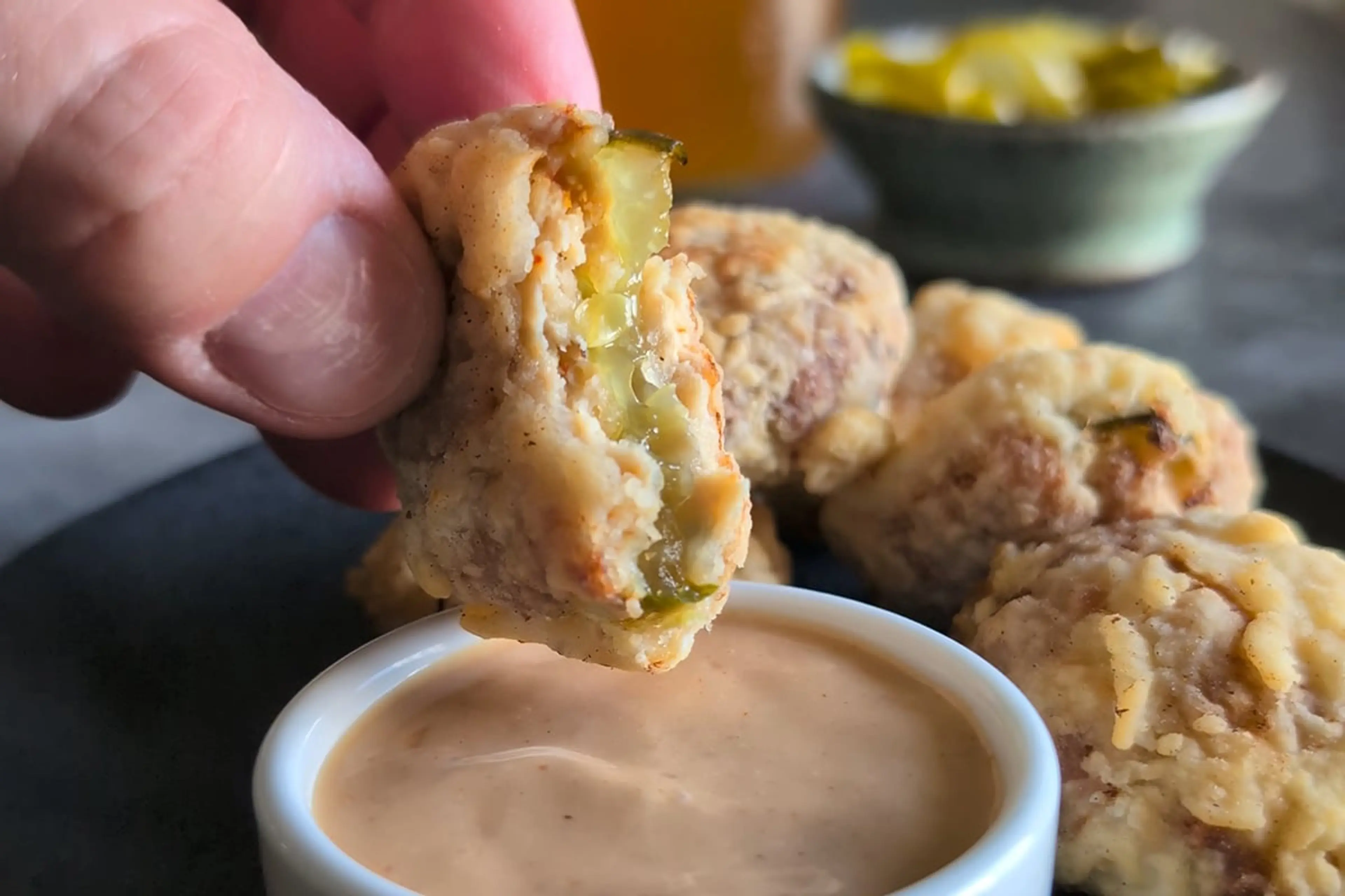 Pickle Chicken Nuggets