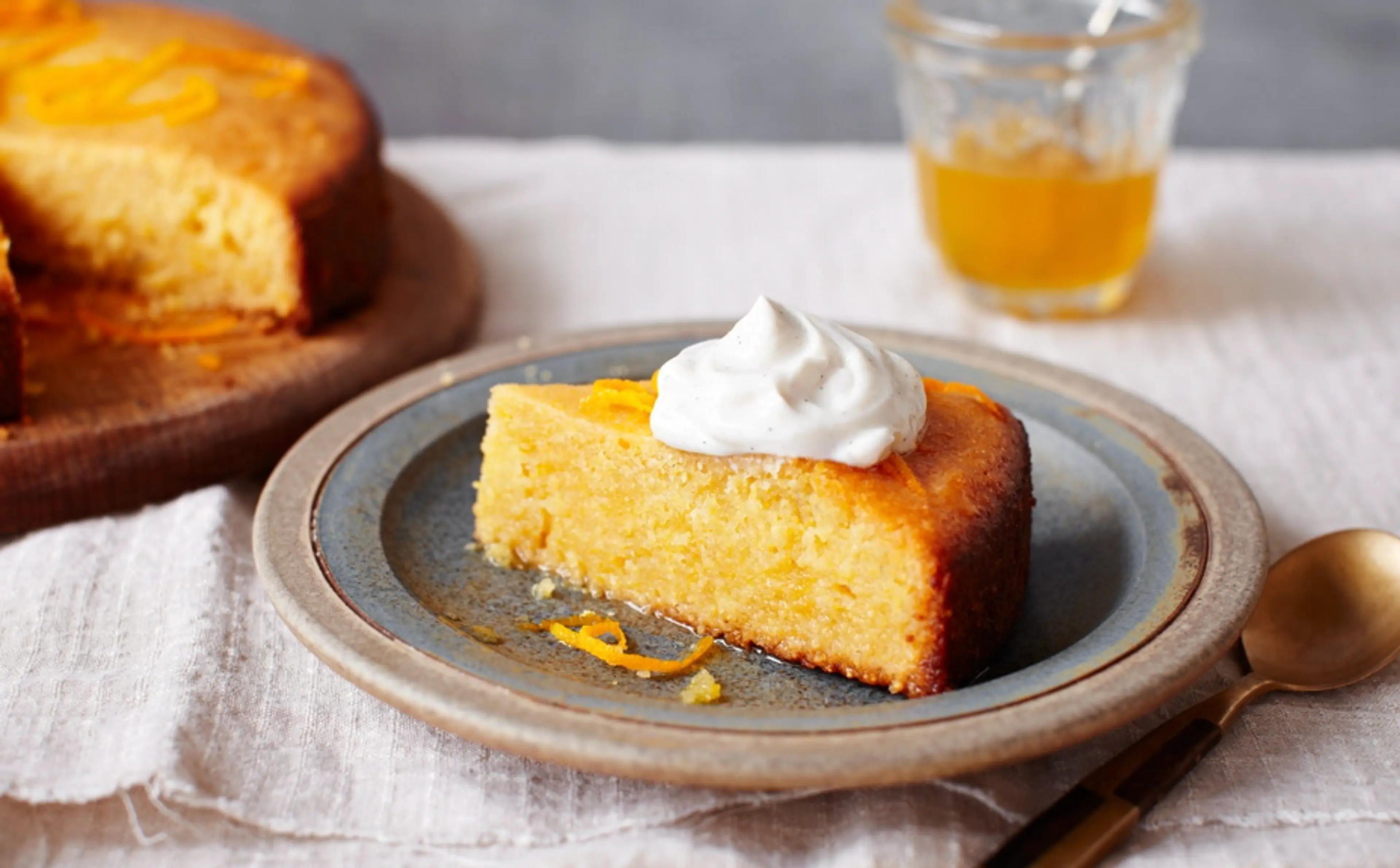Orange Polenta Cake