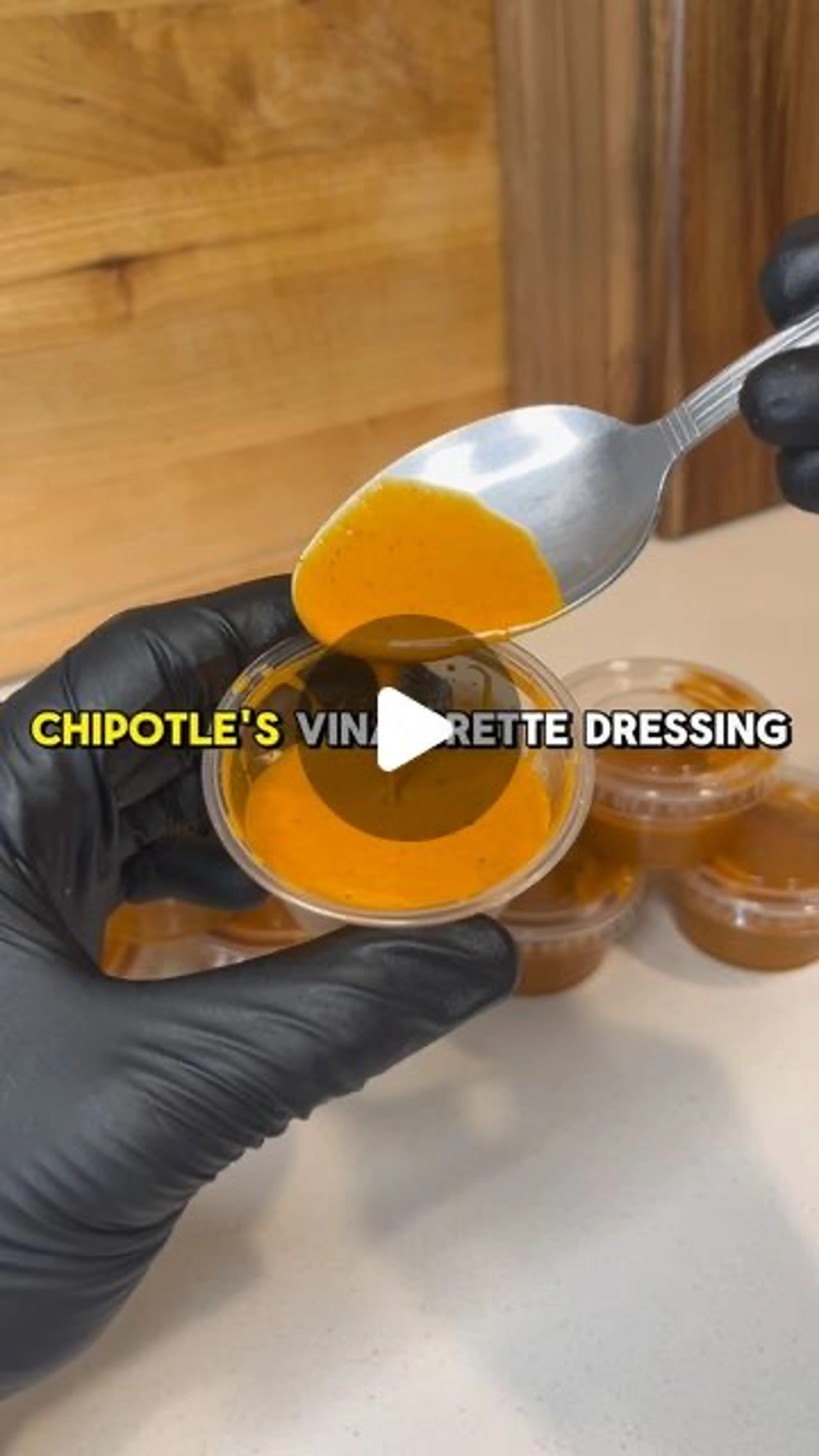 Chipotle’s Honey Vinaigrette Dressing