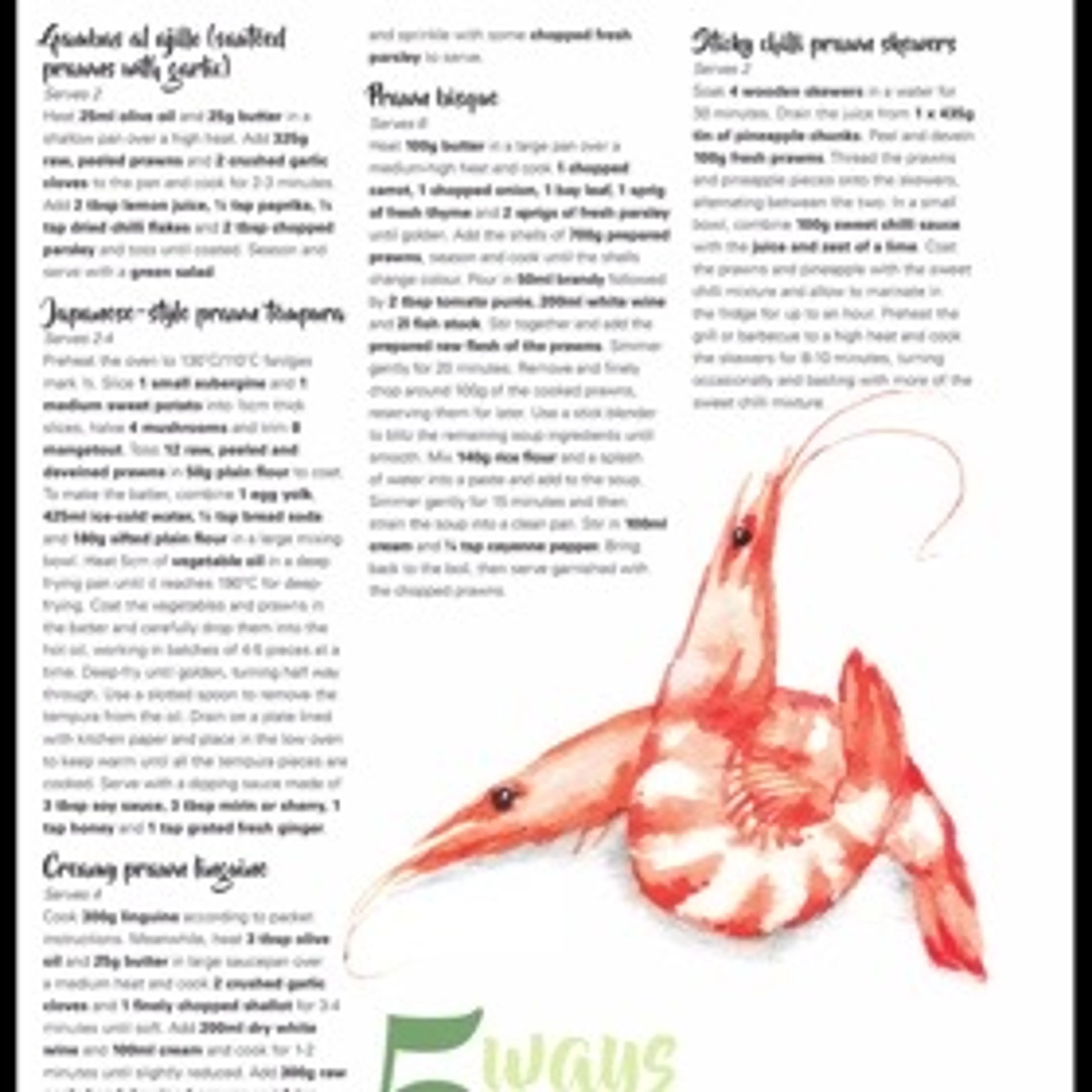Ways with... Prawns