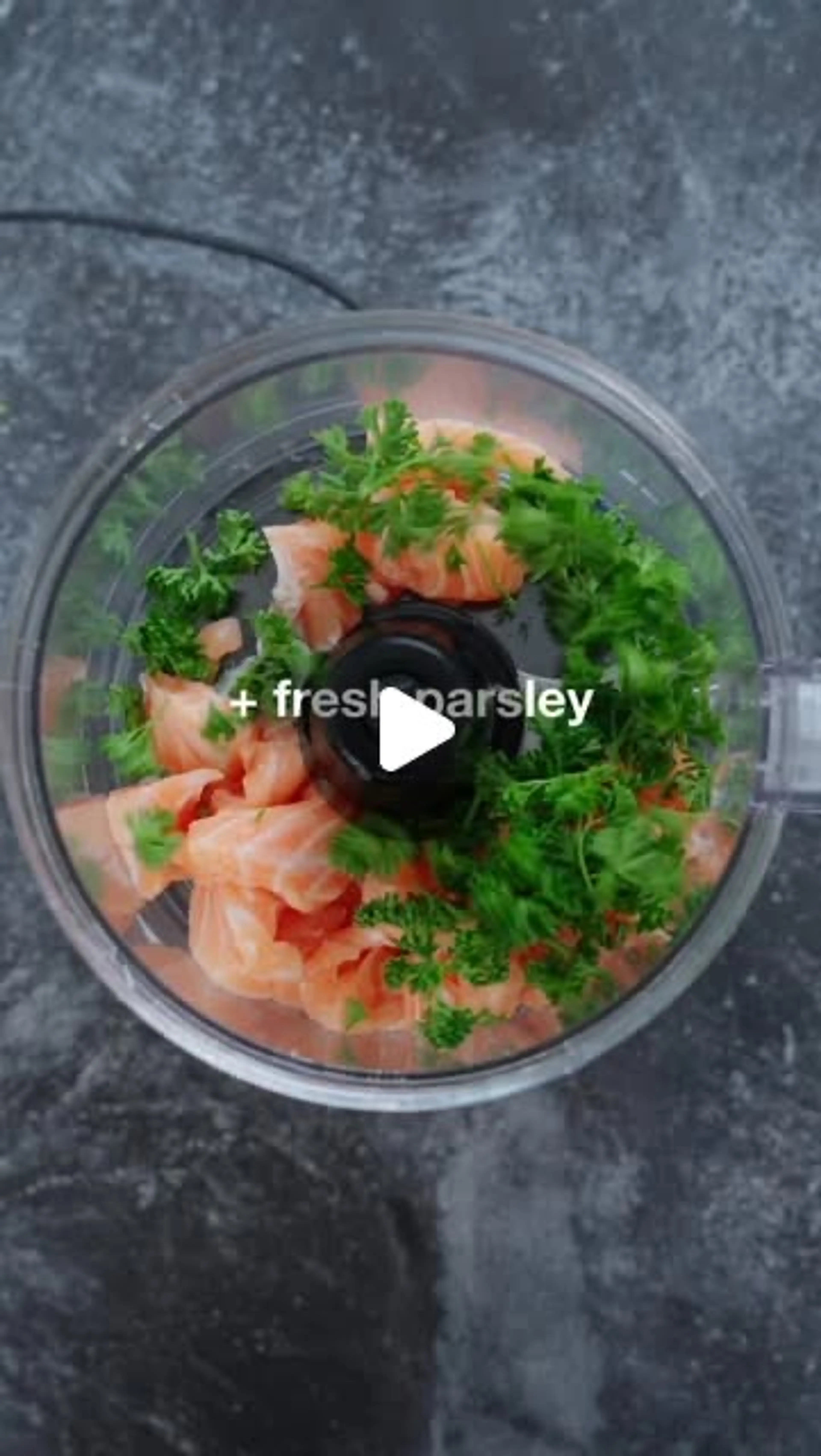Salmon Fishcakes with Fennel Citrus Salad, Burnt Lemon Yogur