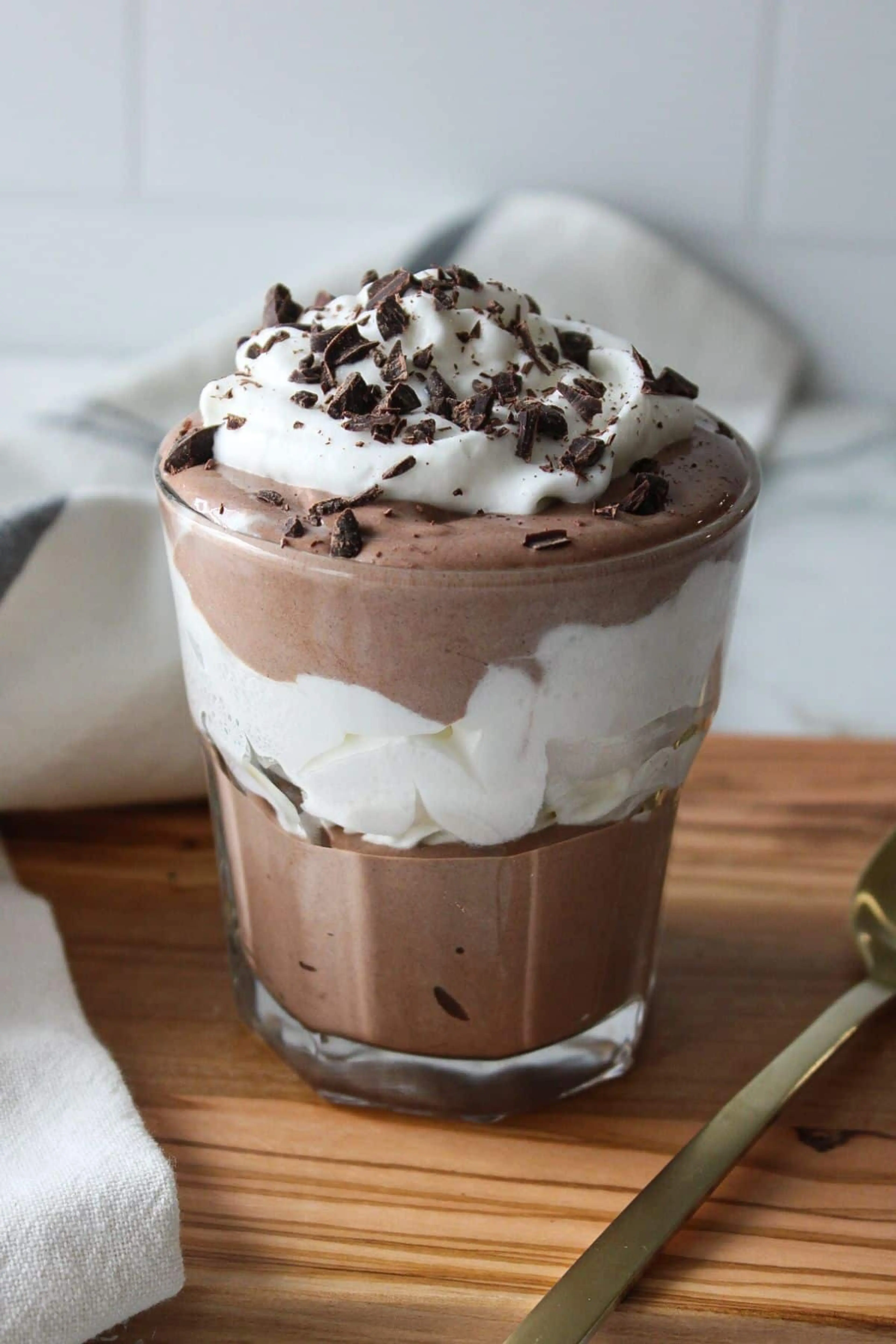 Cottage Cheese Chocolate Mousse (High Protein!)