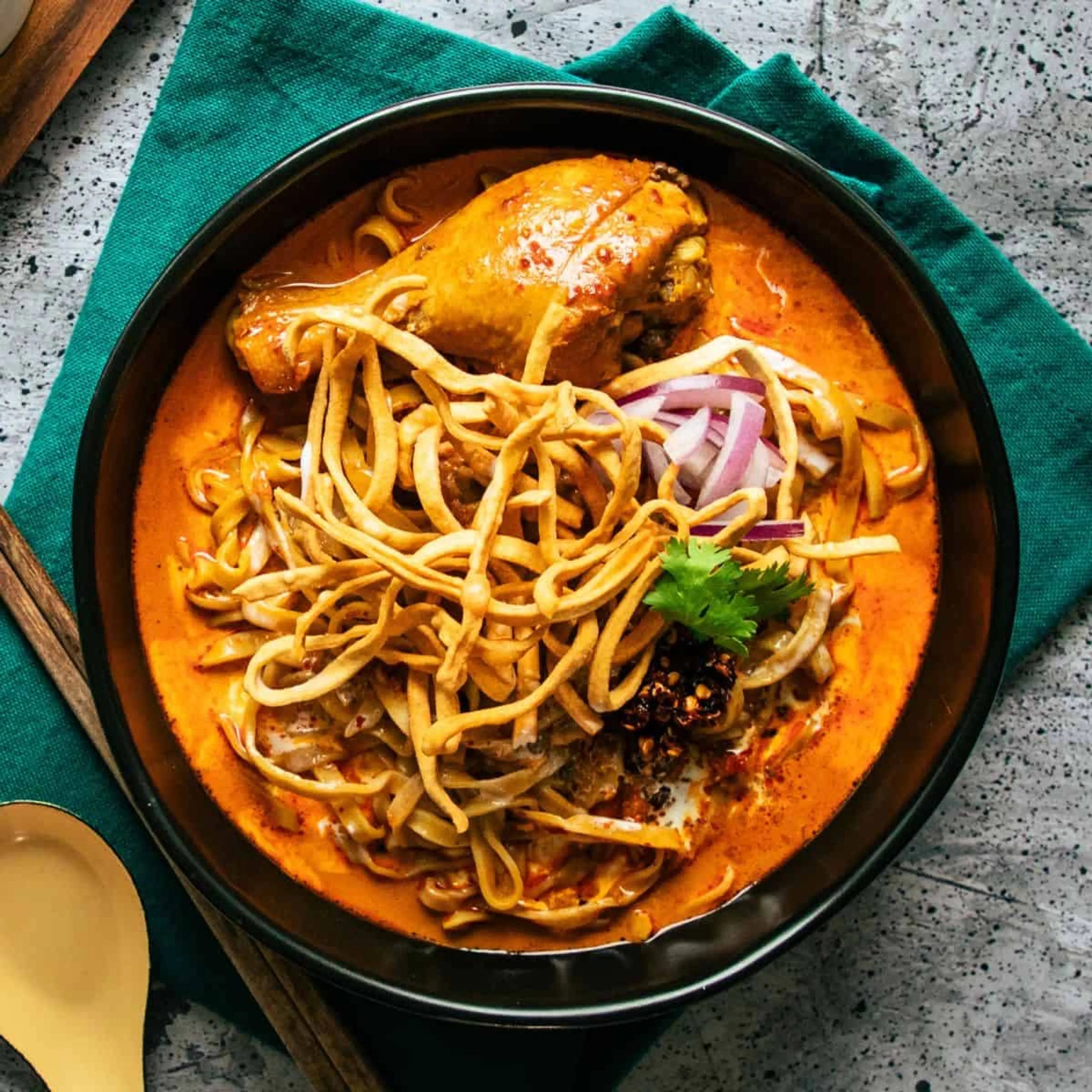 Khao Soi: Northern Thai Curry Noodle Soup