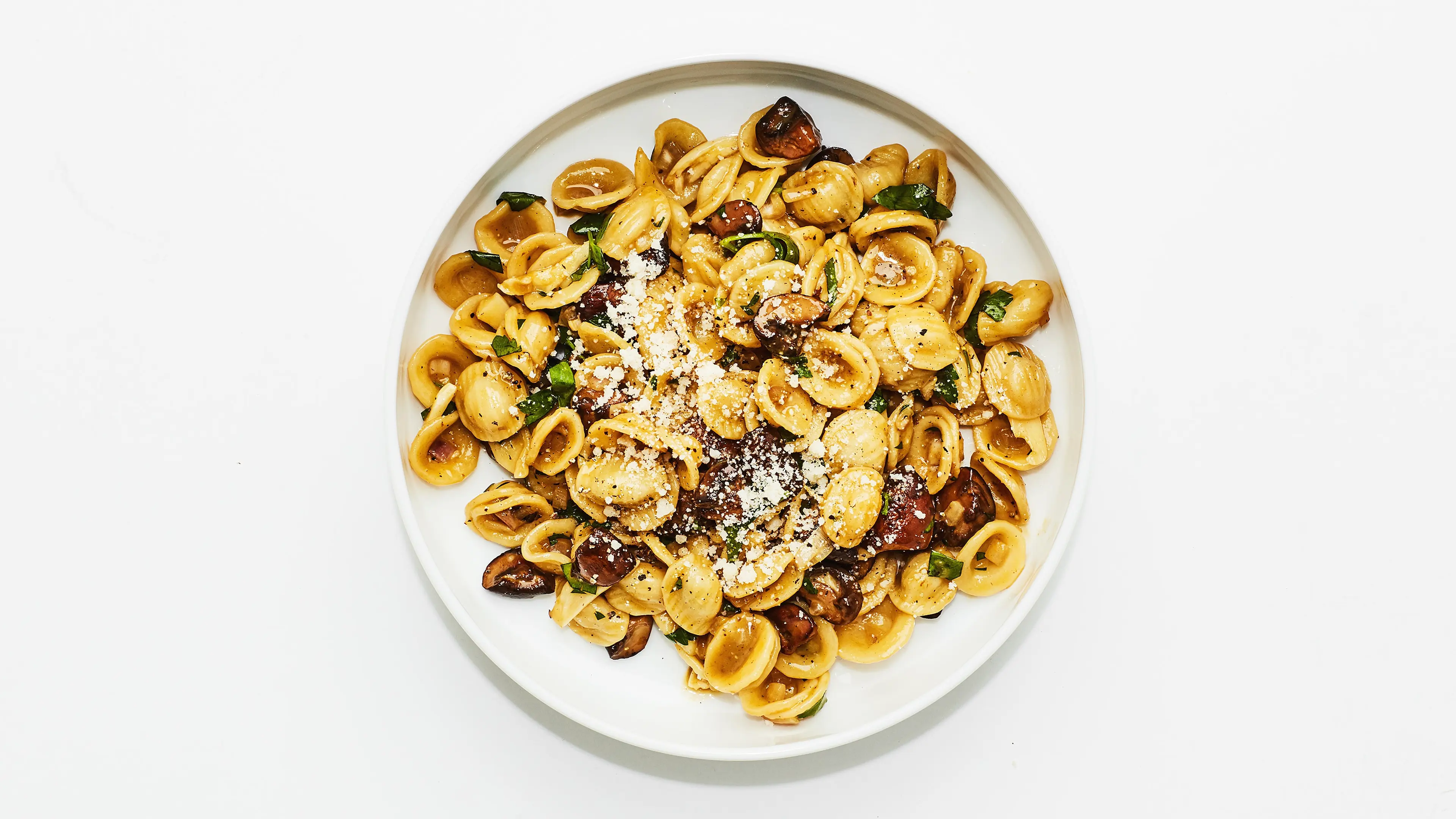 Mushroom Carbonara