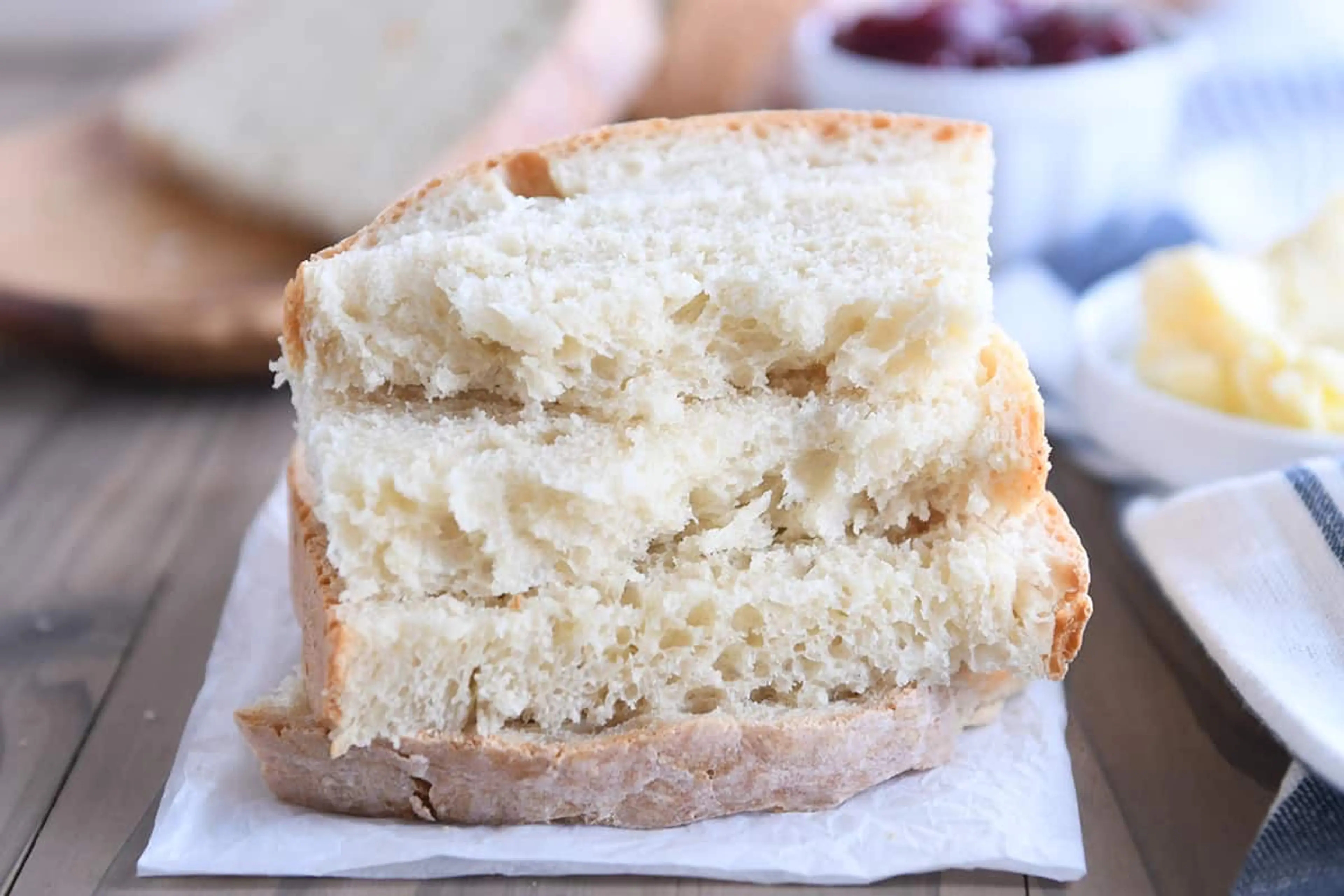 Easy No-Knead Sourdough Peasant Bread