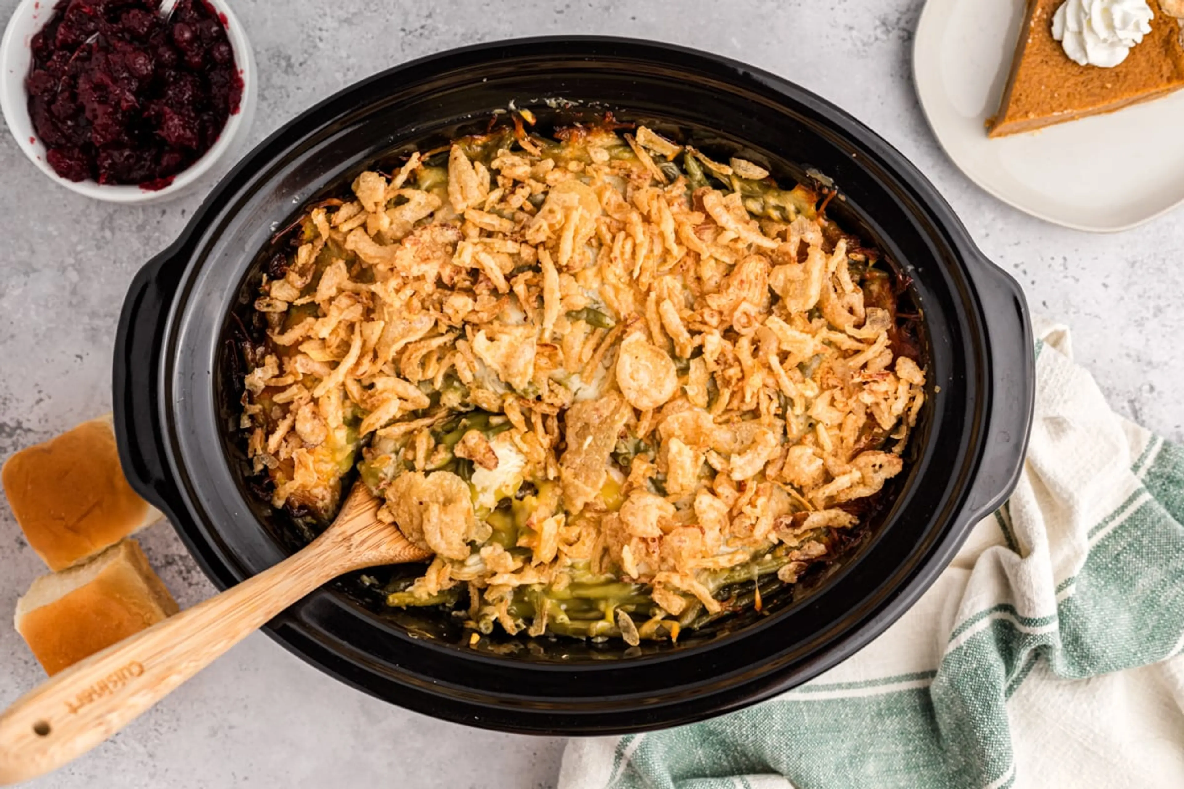 Slow Cooker Thanksgiving Casserole