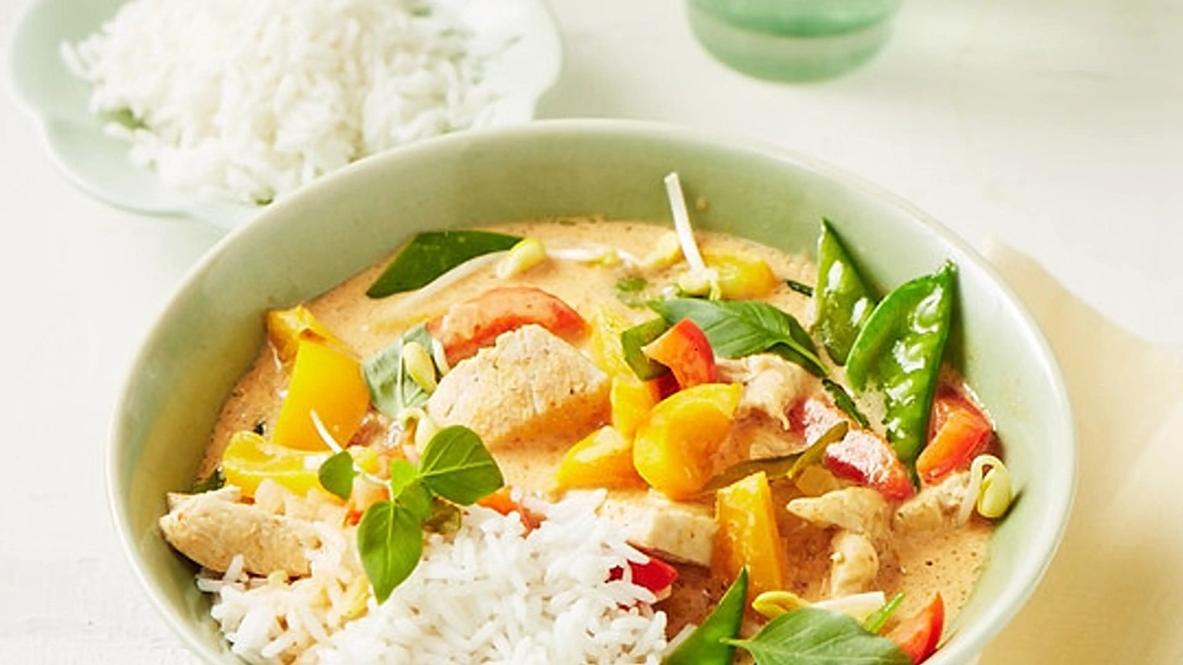 Rotes Hähnchencurry 'Thai-Style'