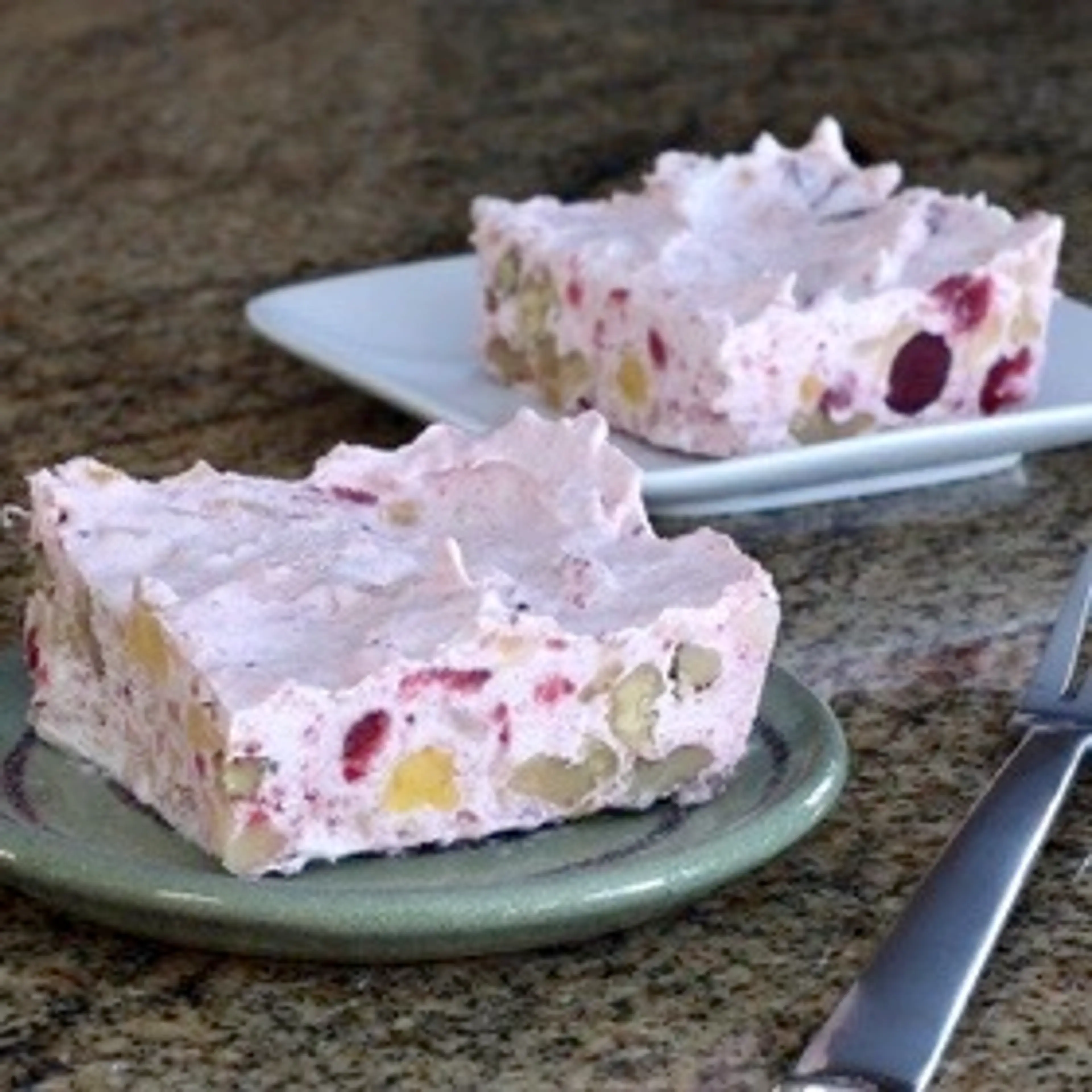 Frozen Pineapple and Cranberry Salad (Or Dessert)