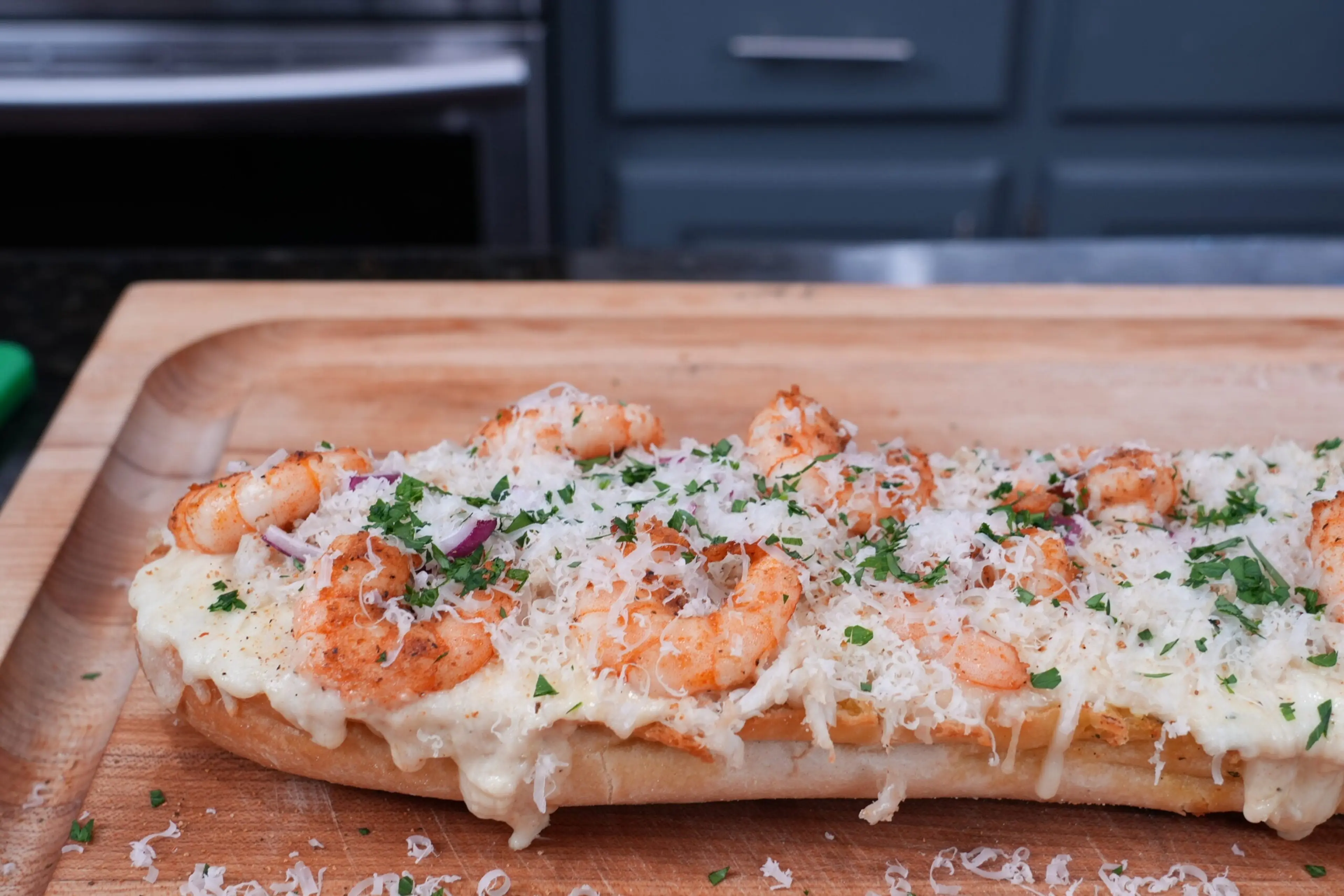 Seafood Pizza Bread Recipe