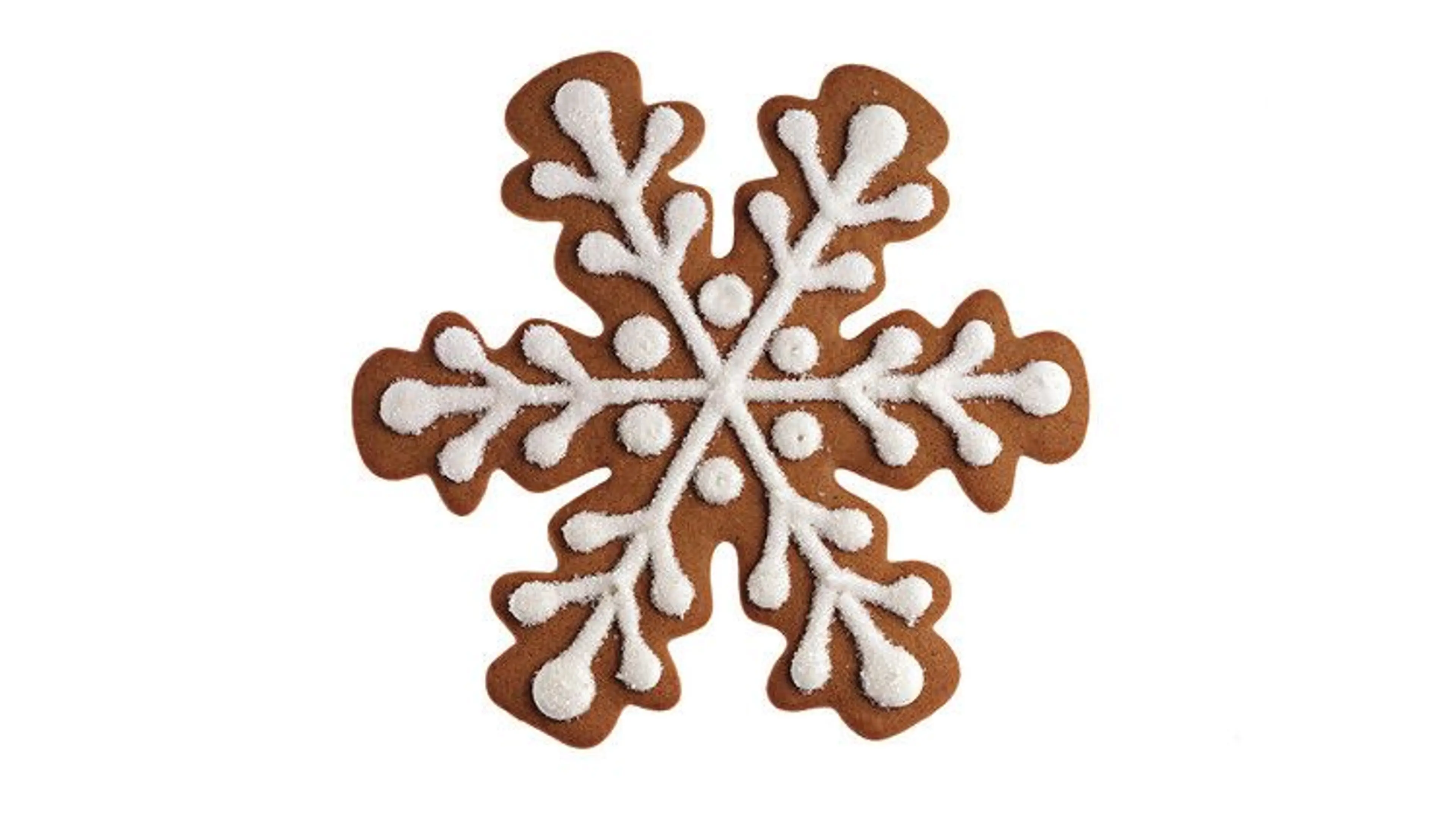 Gingerbread Snowflakes