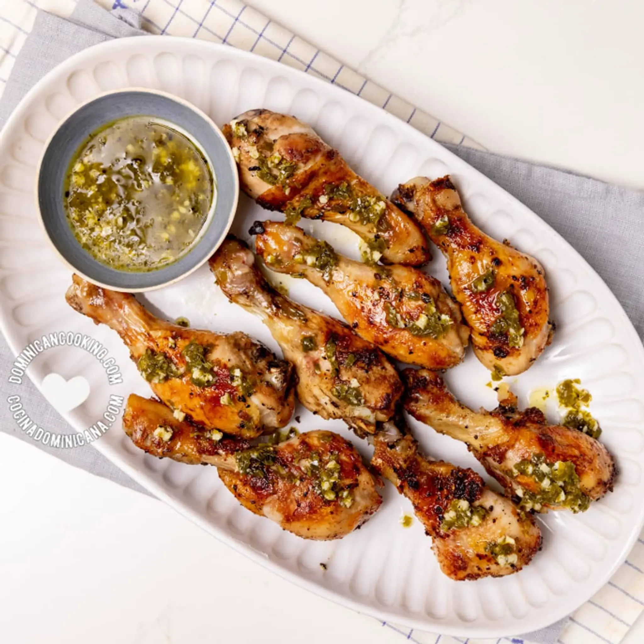 Pollo con Wasakaka [Recipe + Video] Roasted Chicken & Garlic