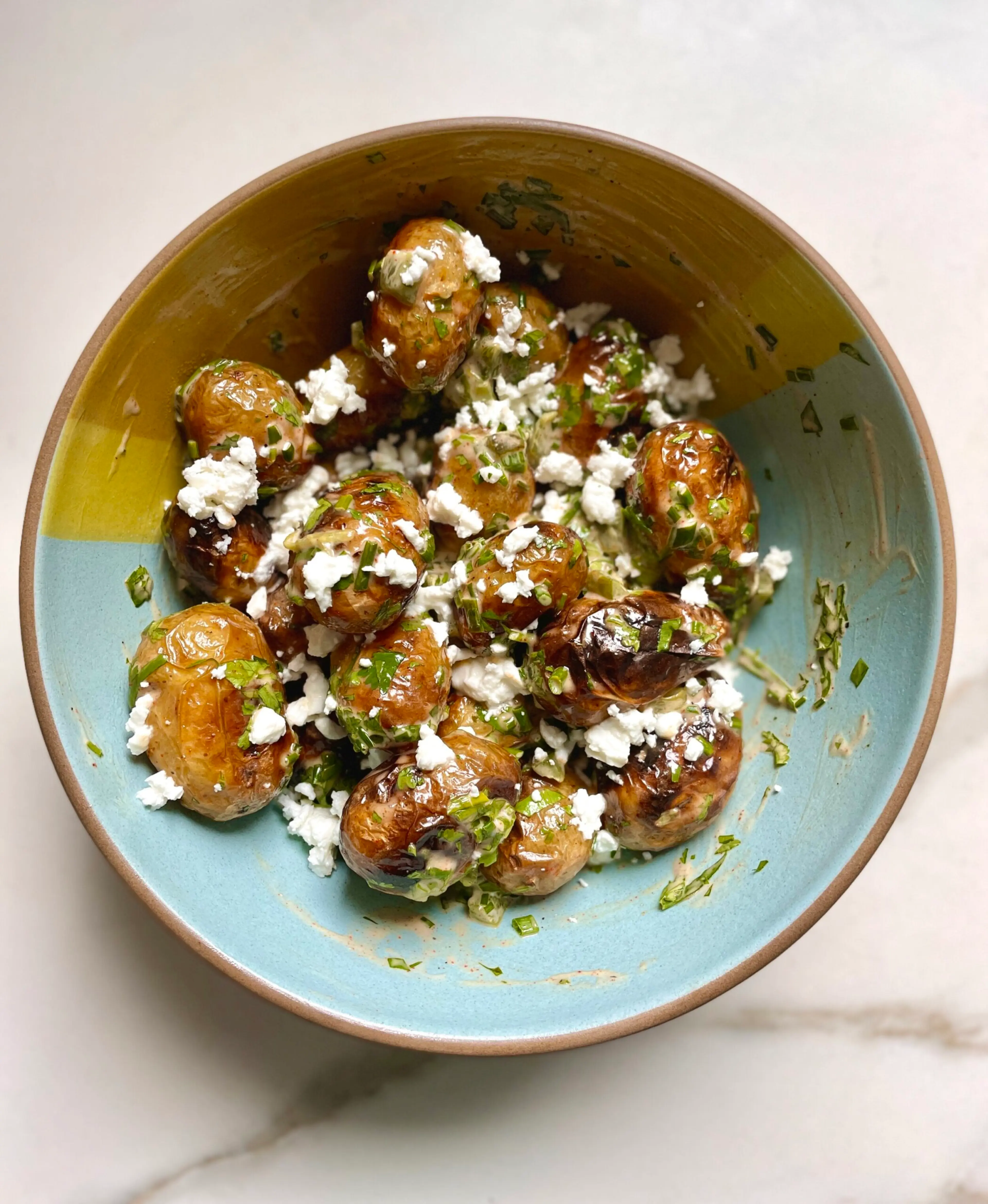 Grilled Potato Salad Mexican Street Corn-Style