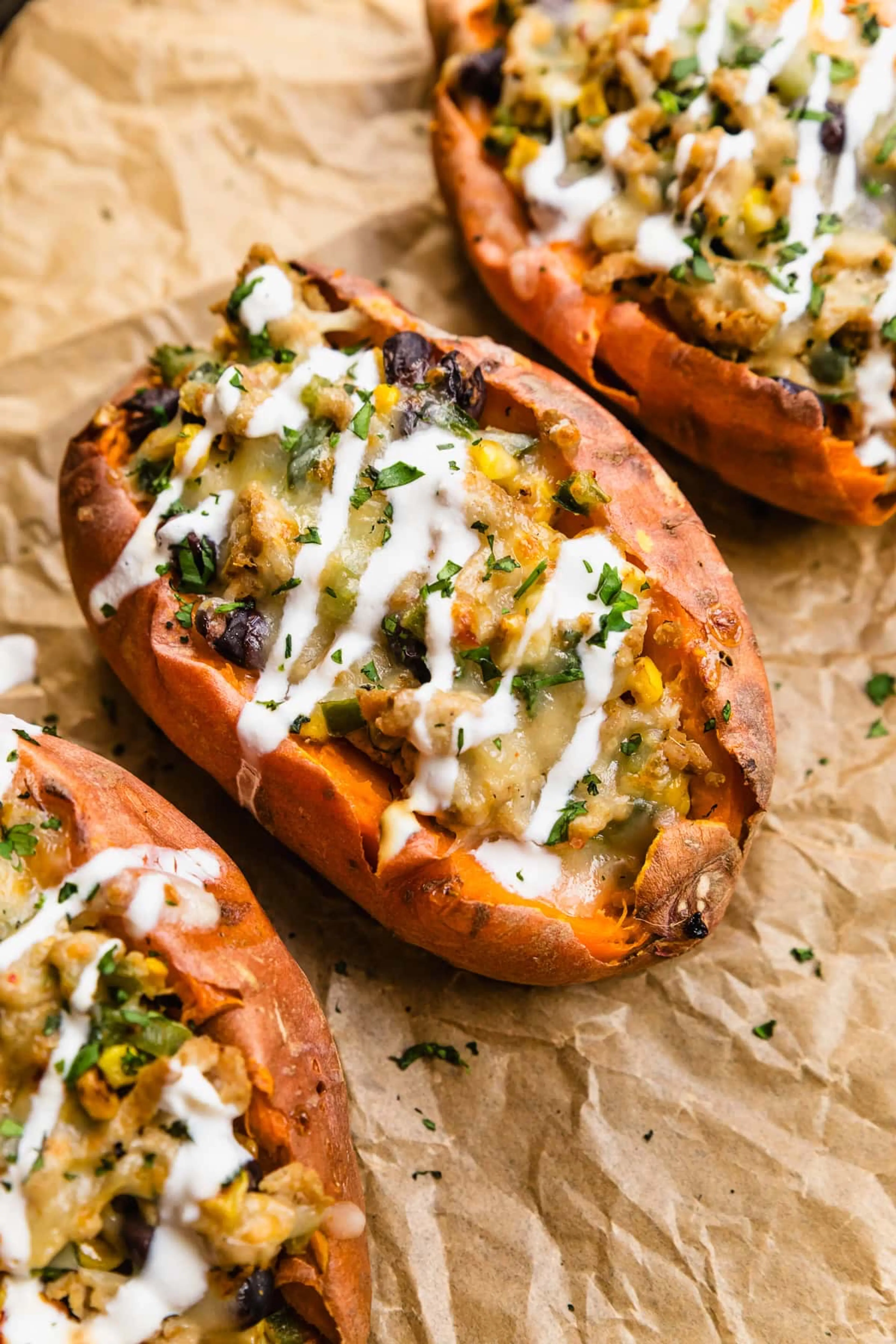 Southwest Stuffed Sweet Potatoes