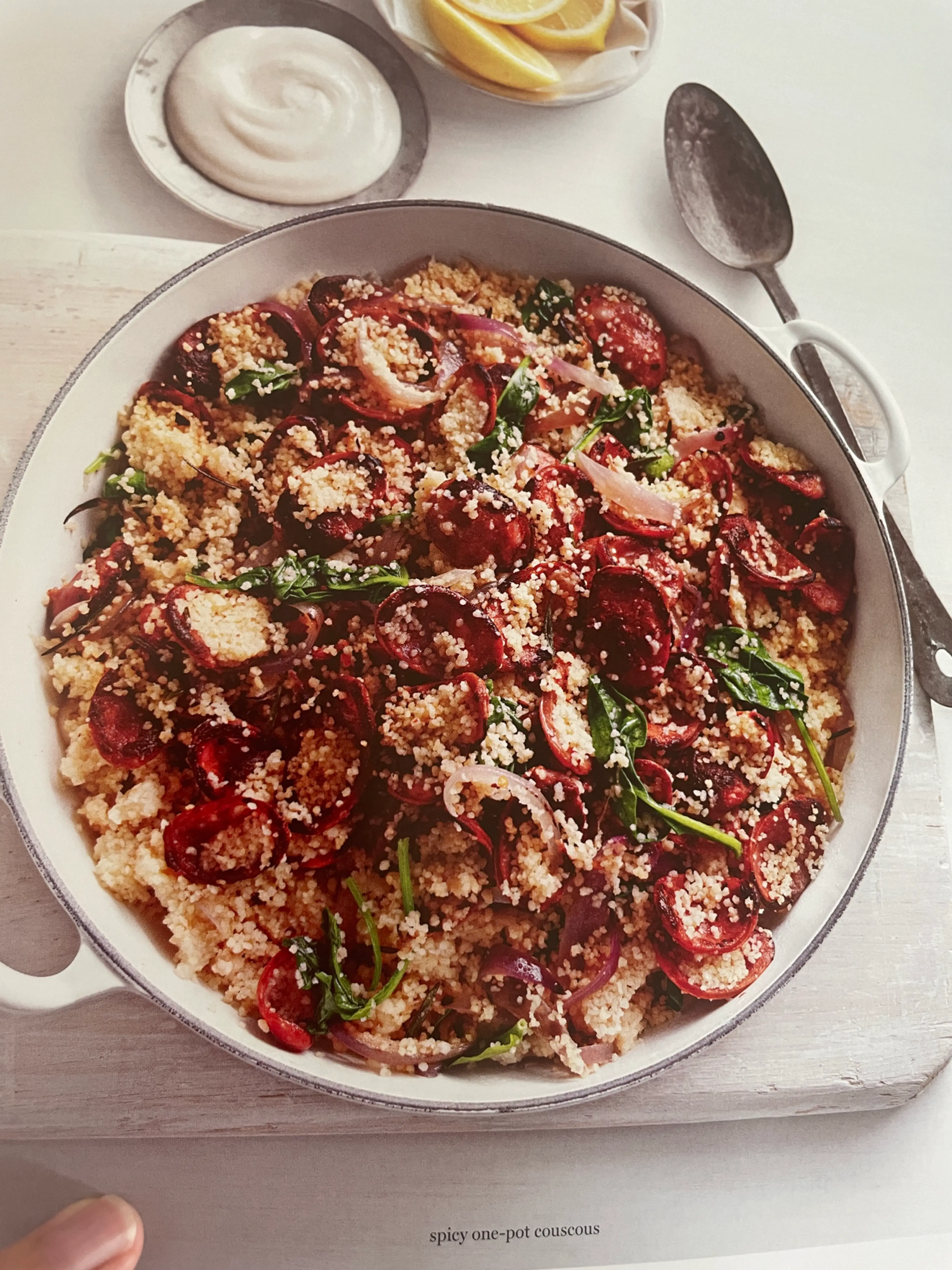 Spicy one-pot couscous