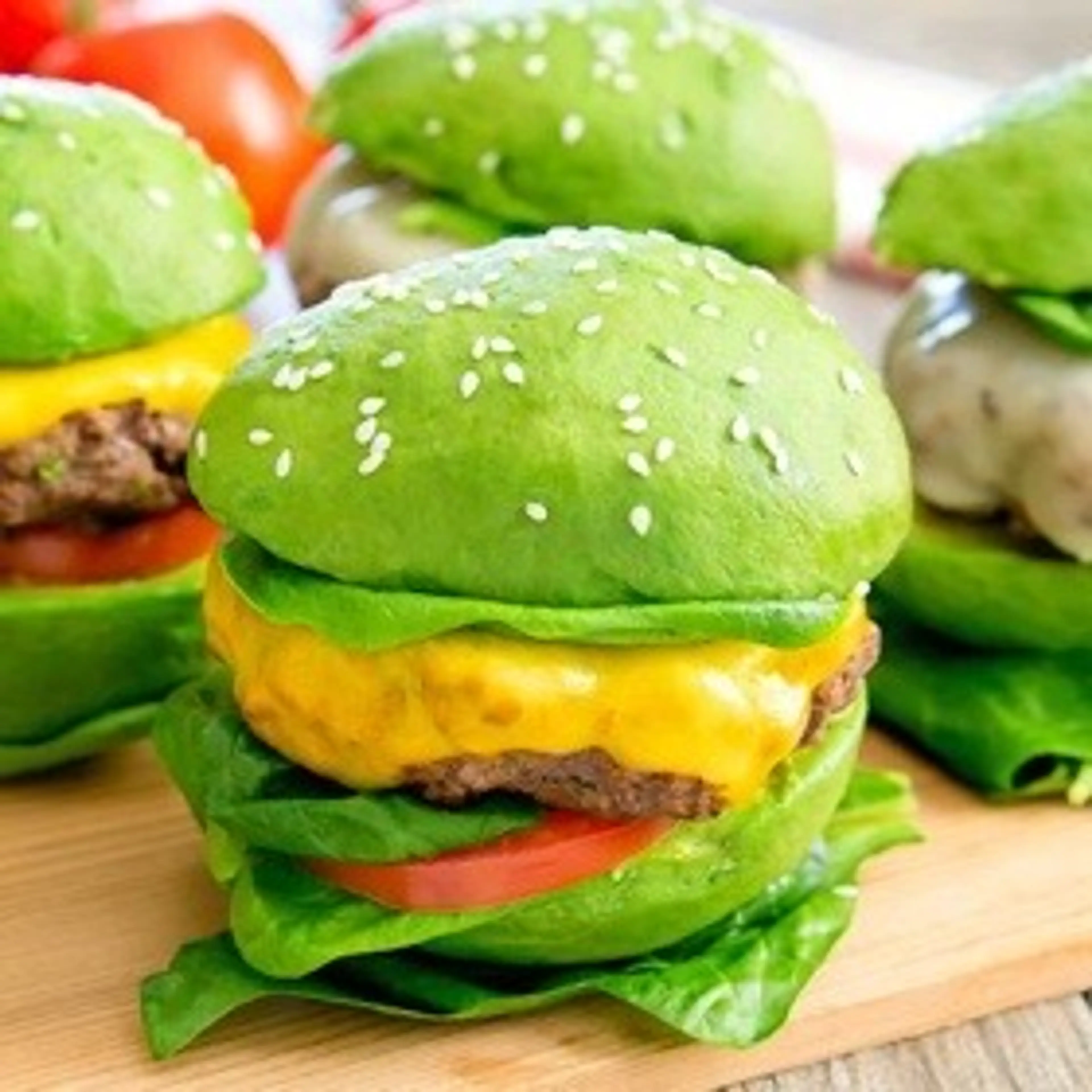 Avocado Burger Buns