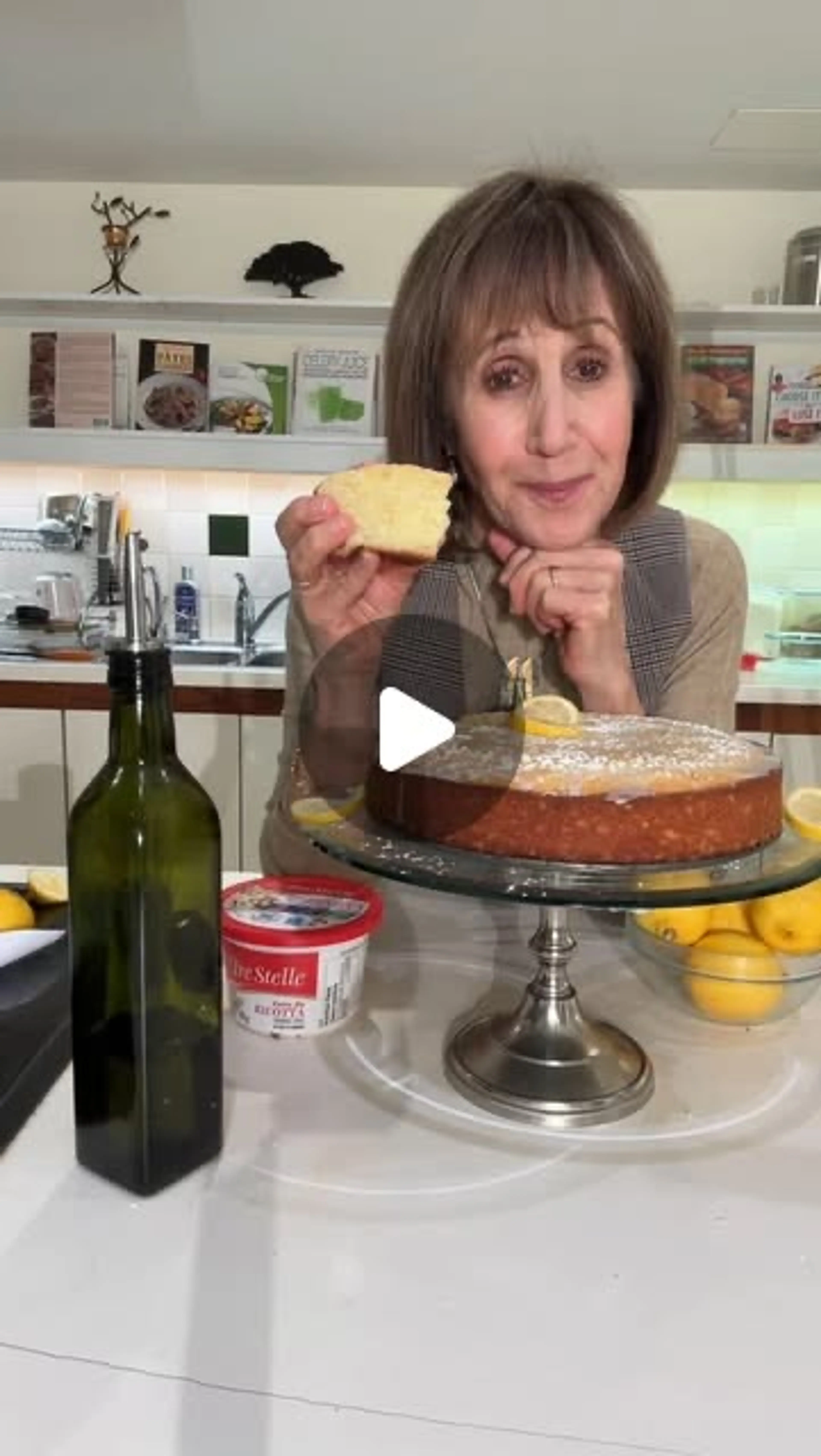 Italian Ricotta Olive Oil Cake