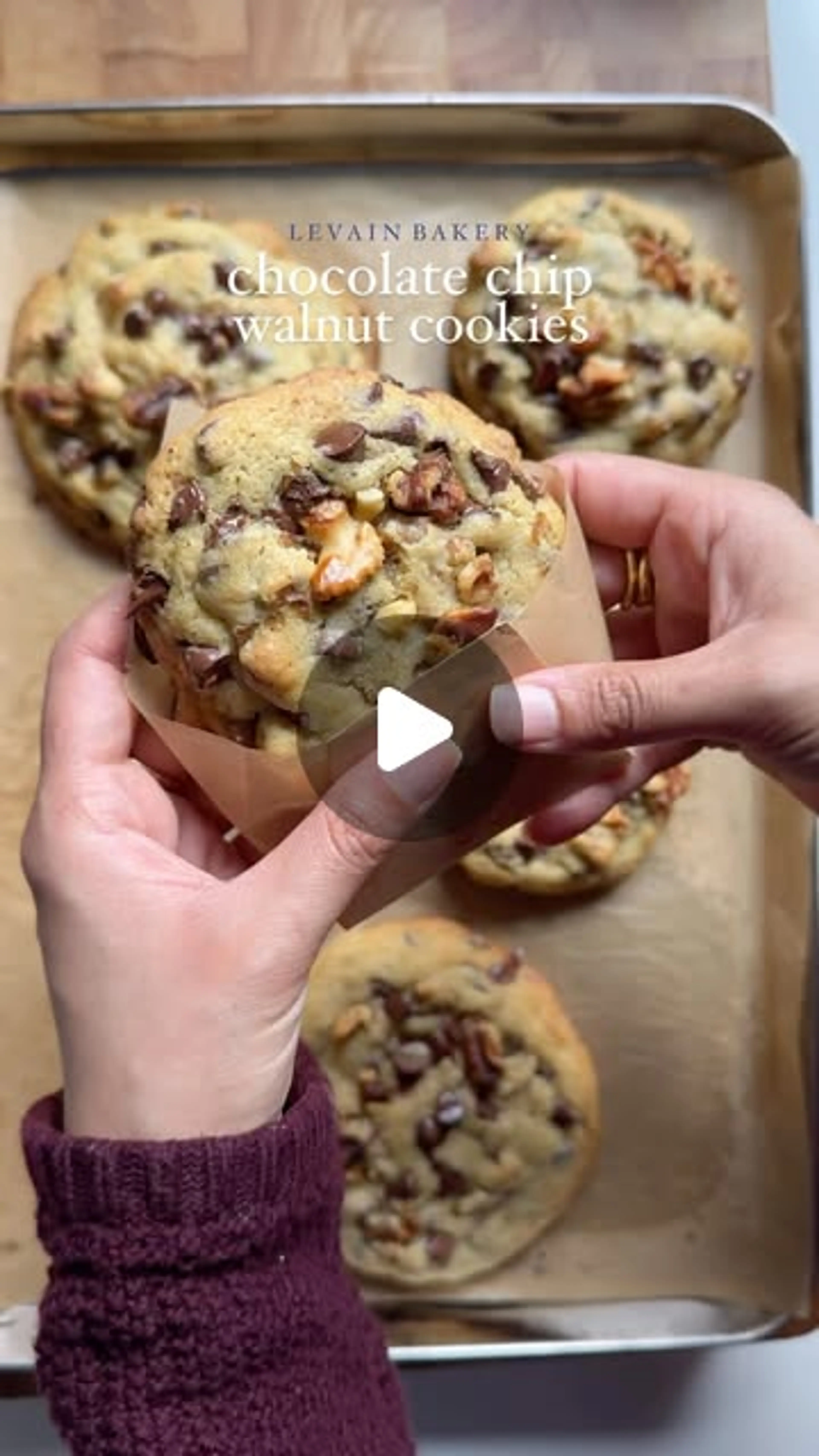 Levain Chocolate Walnut Cookie