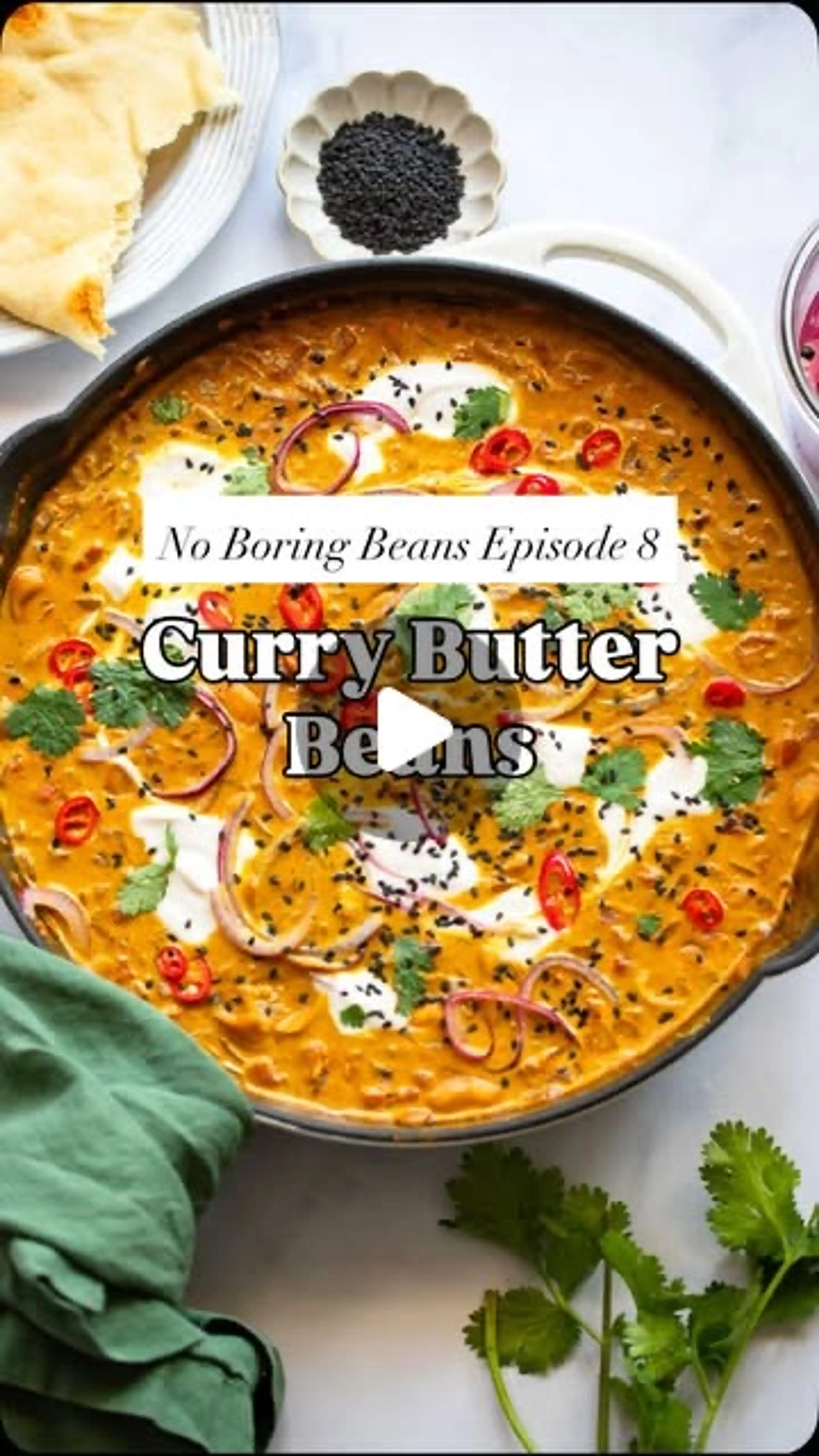 Vegan Curry Butter Beans