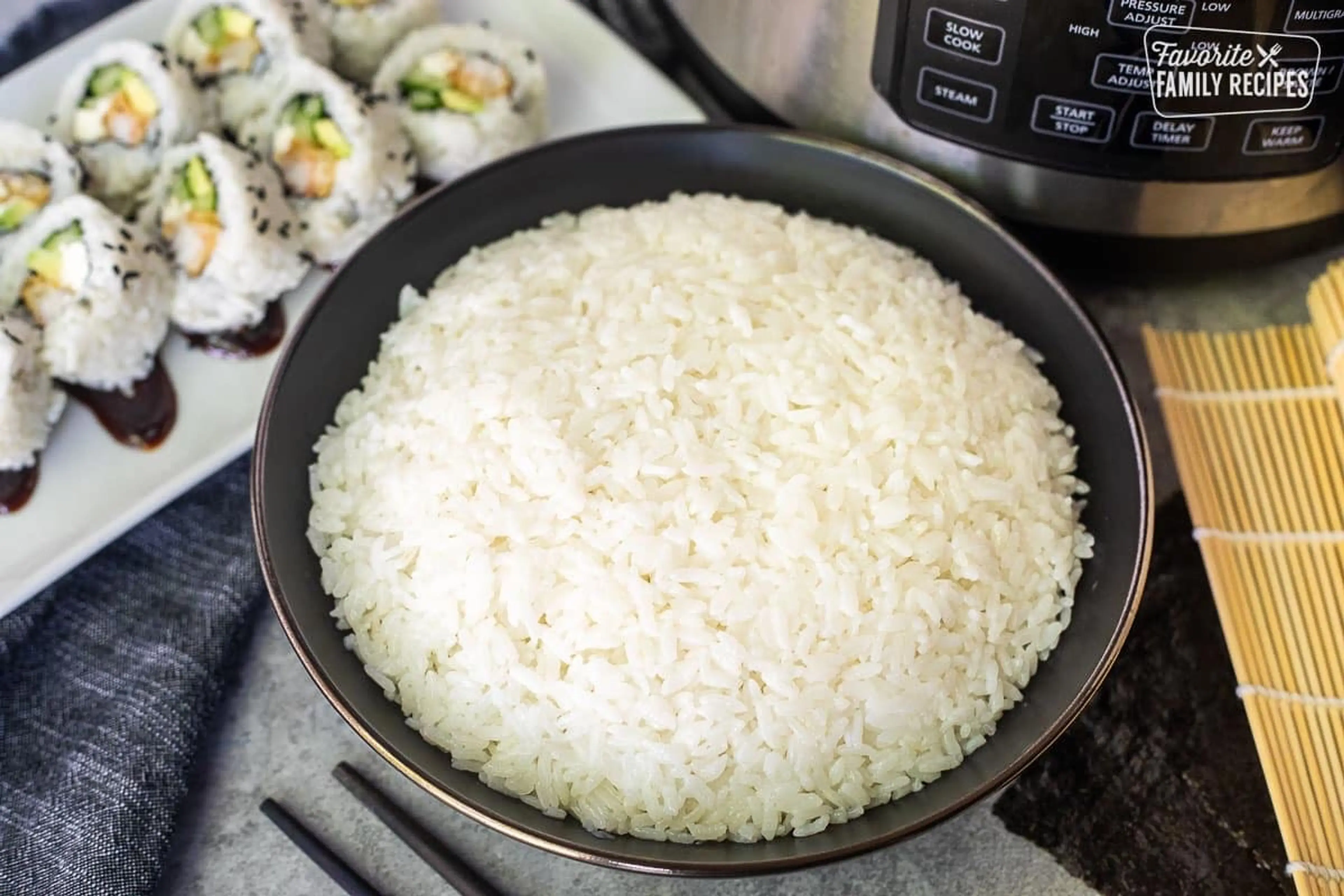 Instant Pot Sushi Rice