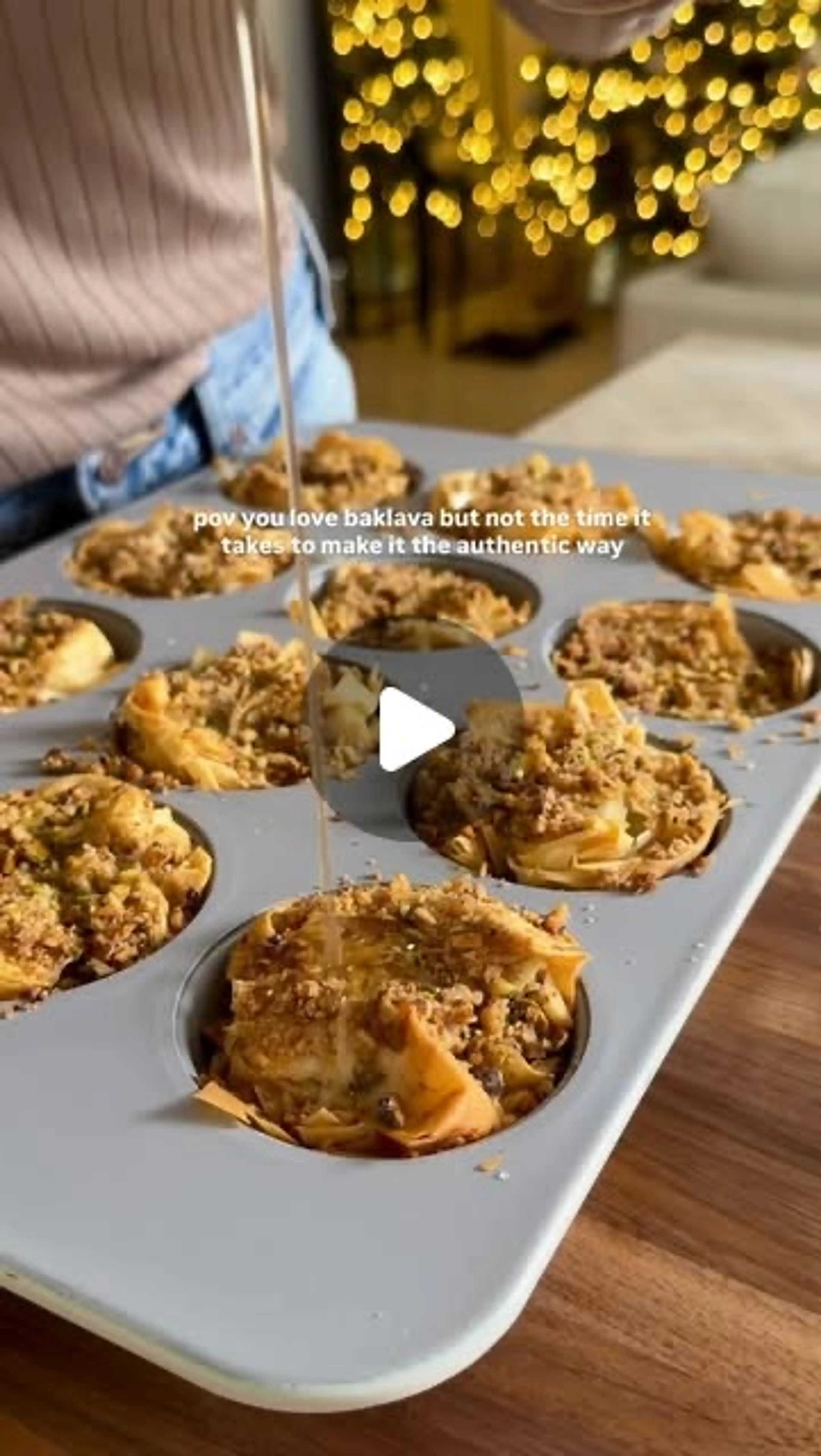 Mini Pistachio Baklava