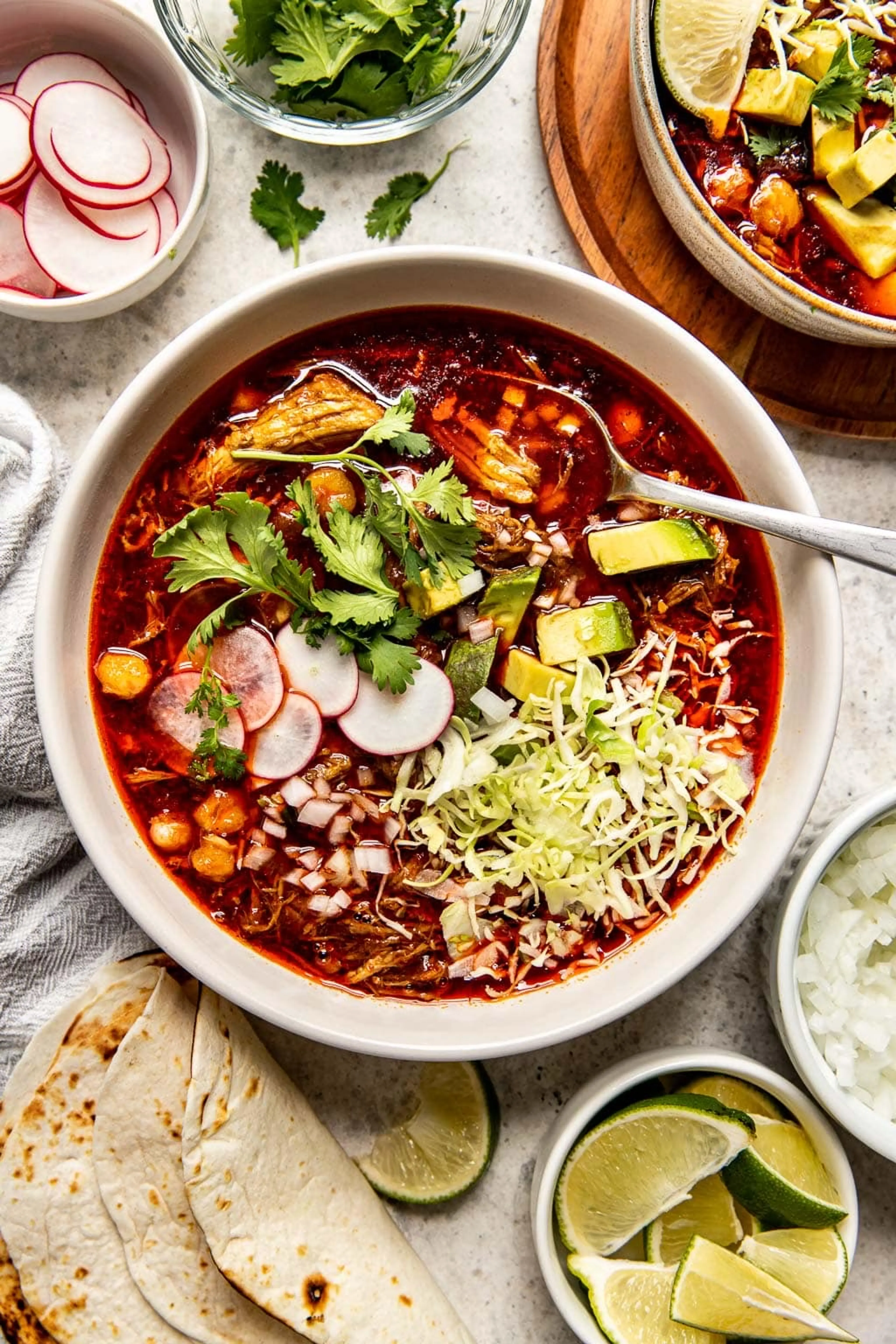 Pork Pozole Rojo (Authentic Red Pozole)