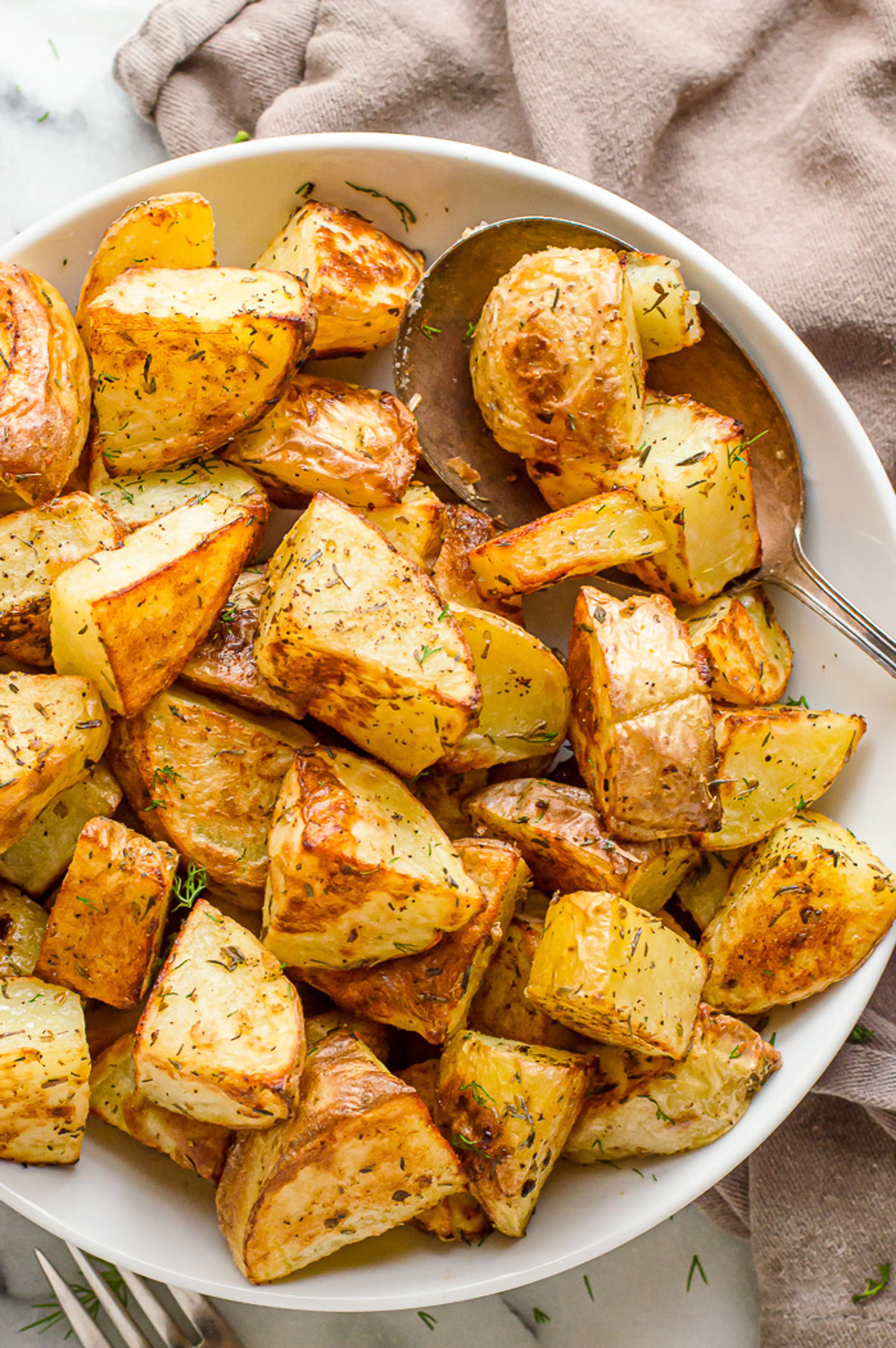 Perfectly Roasted Yukon Gold Potatoes