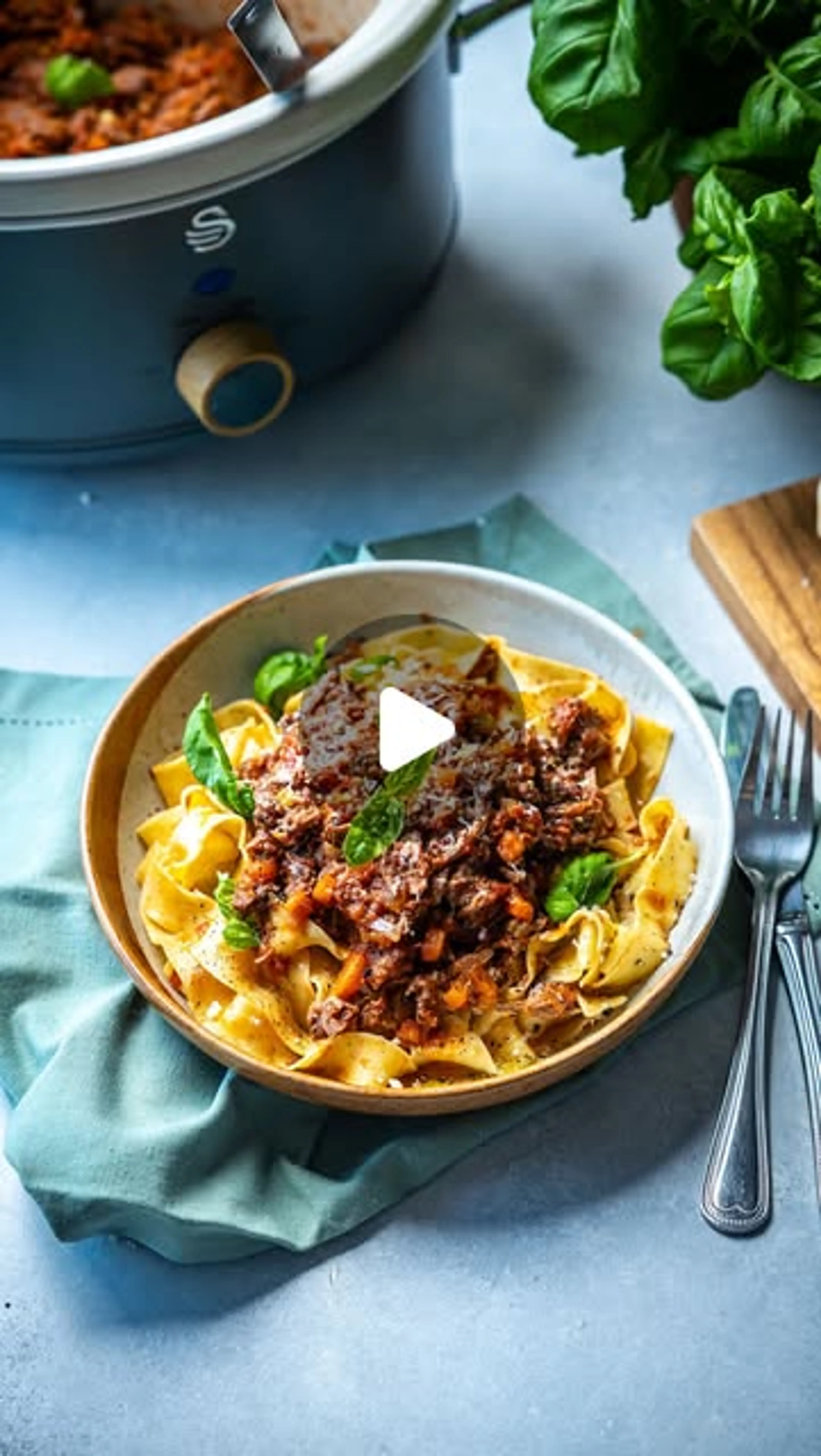 Slow Cooker Beef Ragu Dump Bag | If Nara Smith Made a Slow C