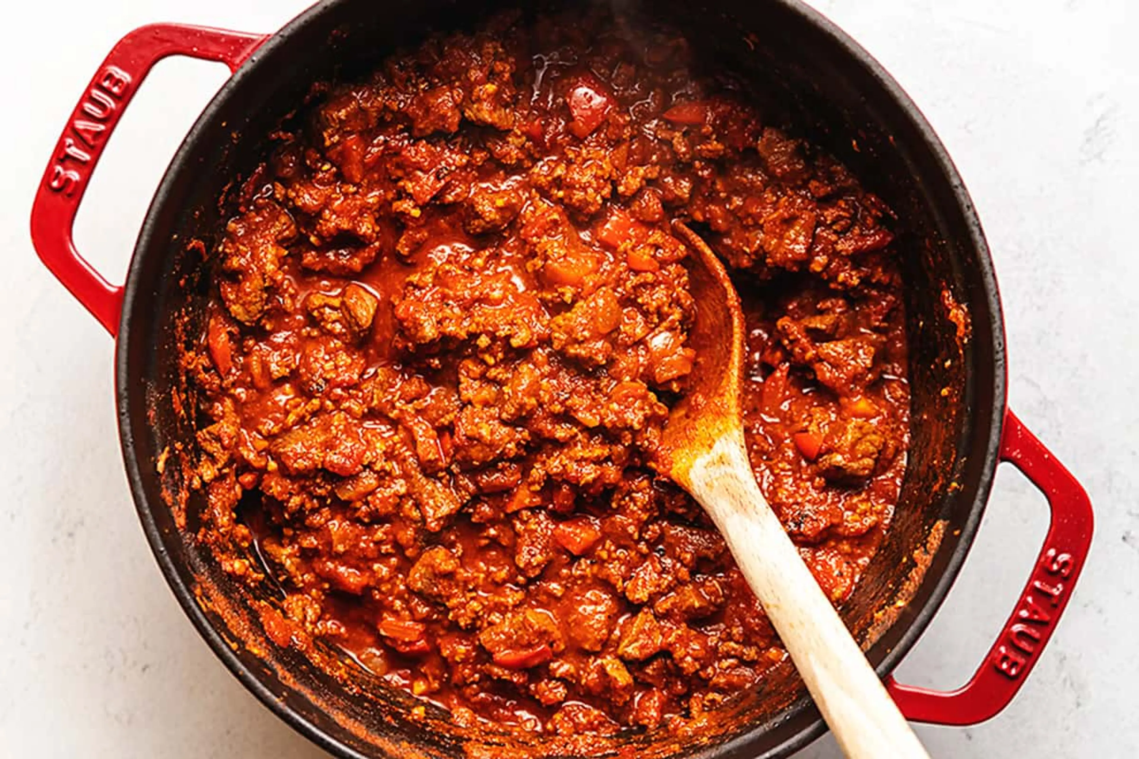 Keto Chili Recipe with Double Meat - Thick and Hearty