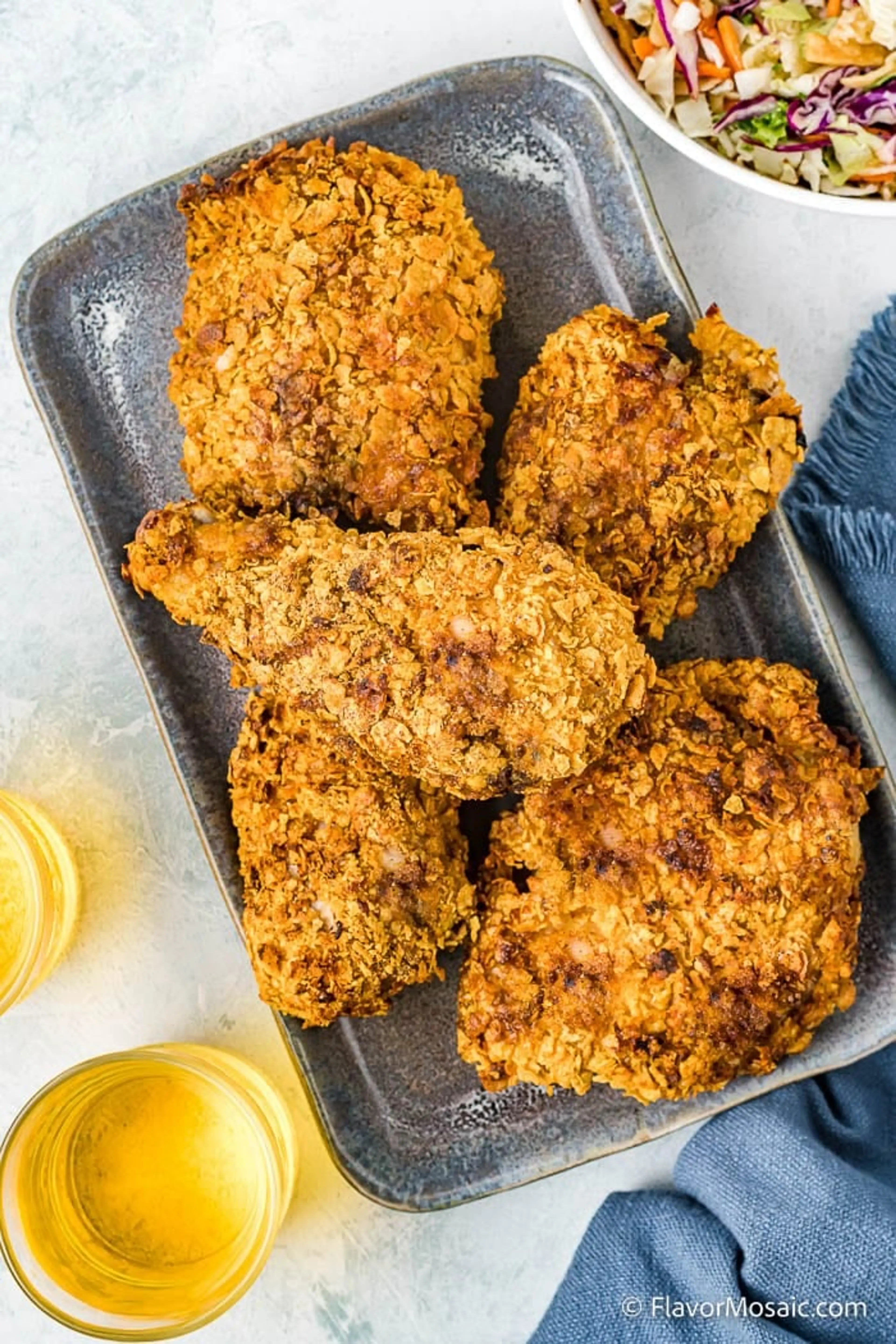 Air Fryer Cornflake Fried Chicken