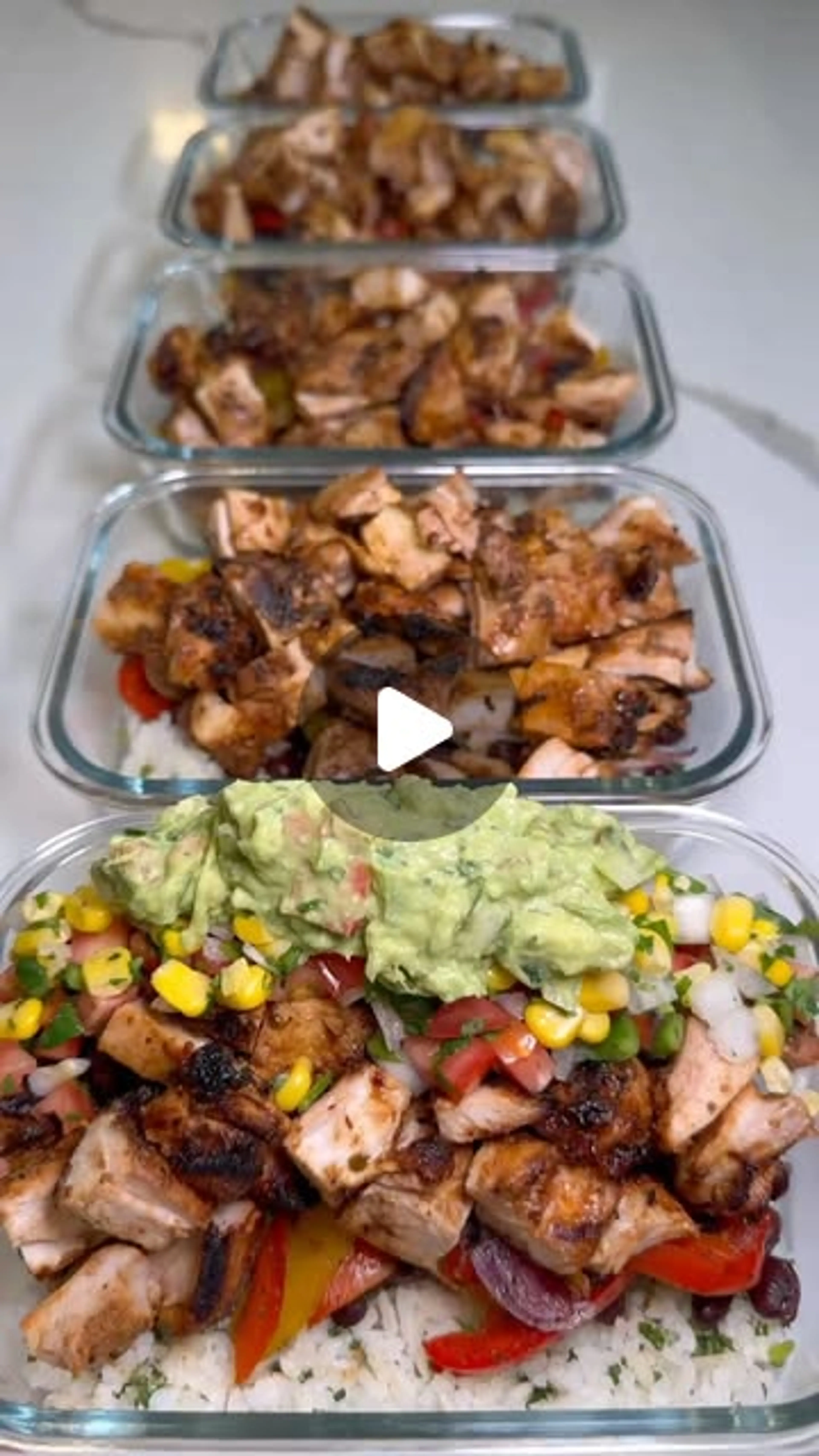 Homemade Chipotle Chicken Bowls