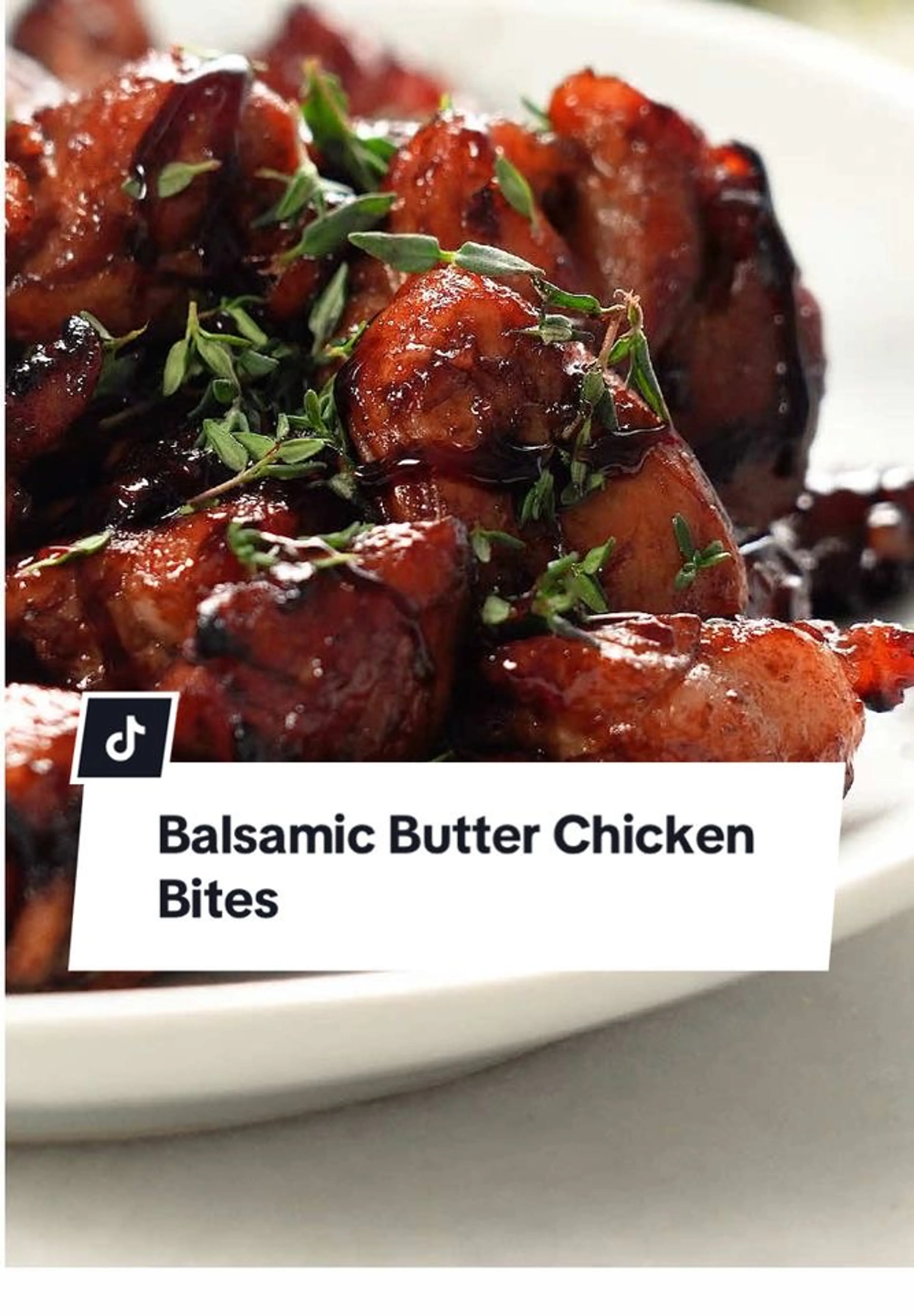 These Balsamic Butter Chicken Bites Are Crispy and Sticky Sw