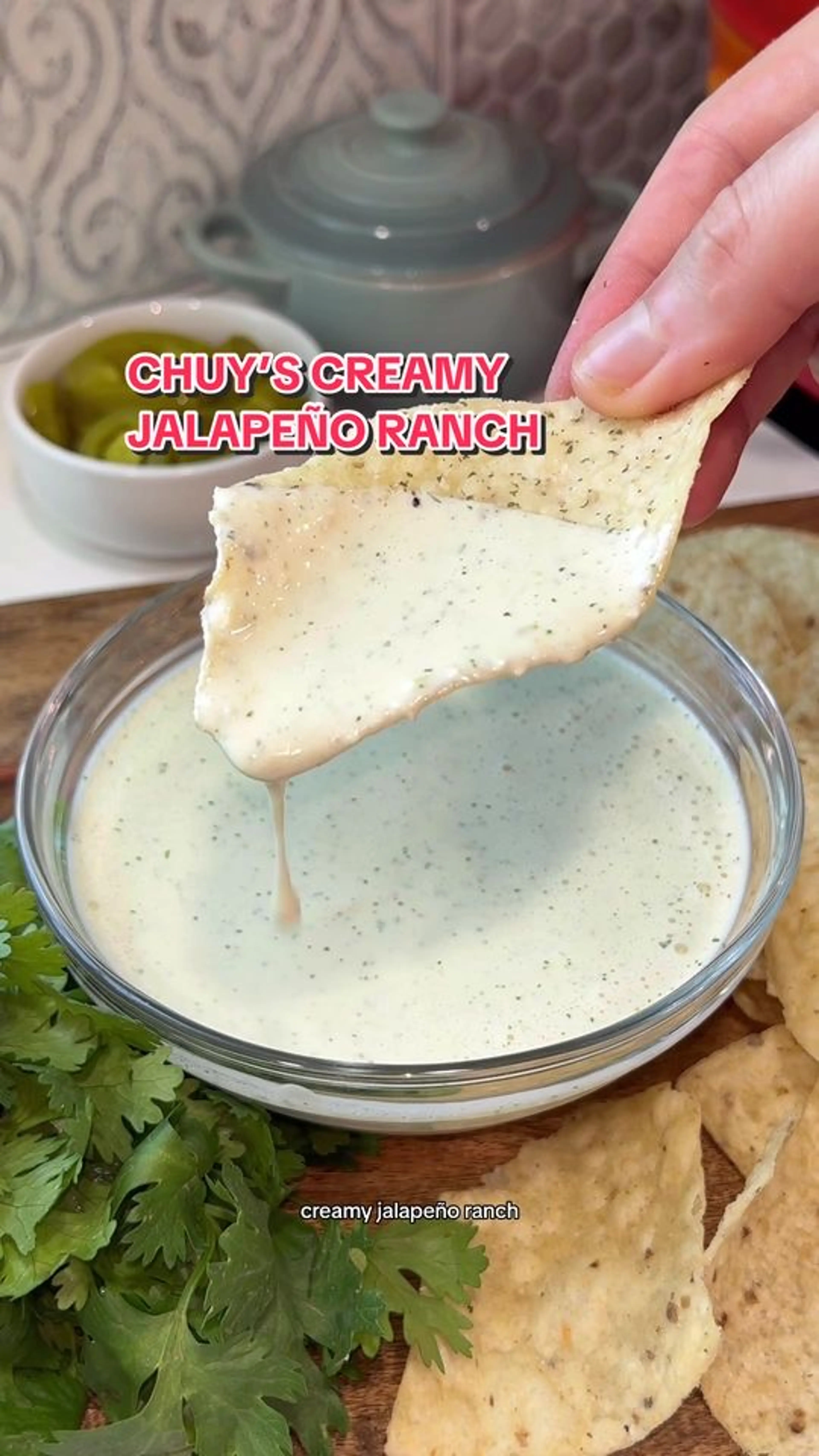 Chuy’s Creamy Jalapeño Ranch Recipe