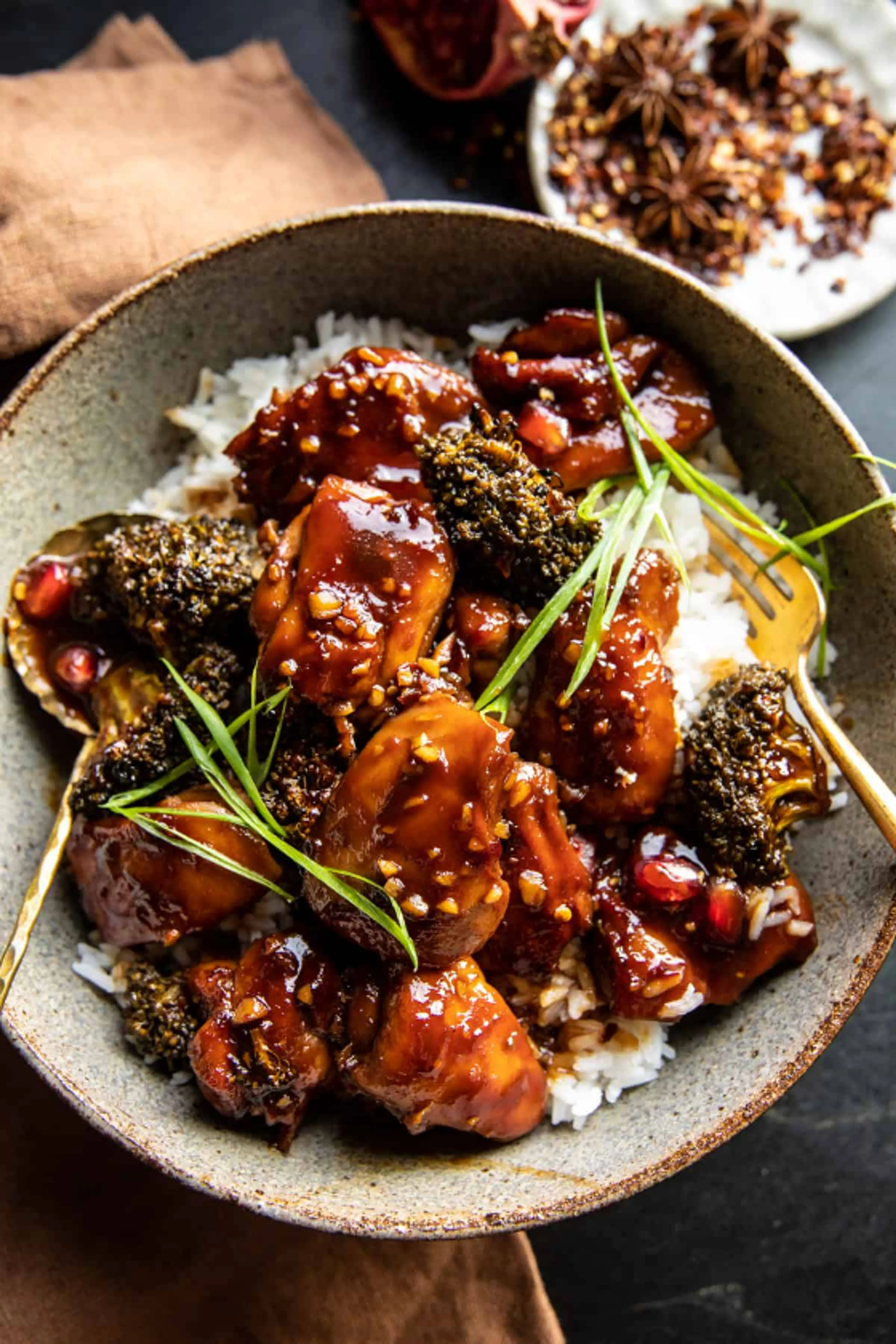 Sheet Pan Sticky Ginger Soy Chicken and Veggies