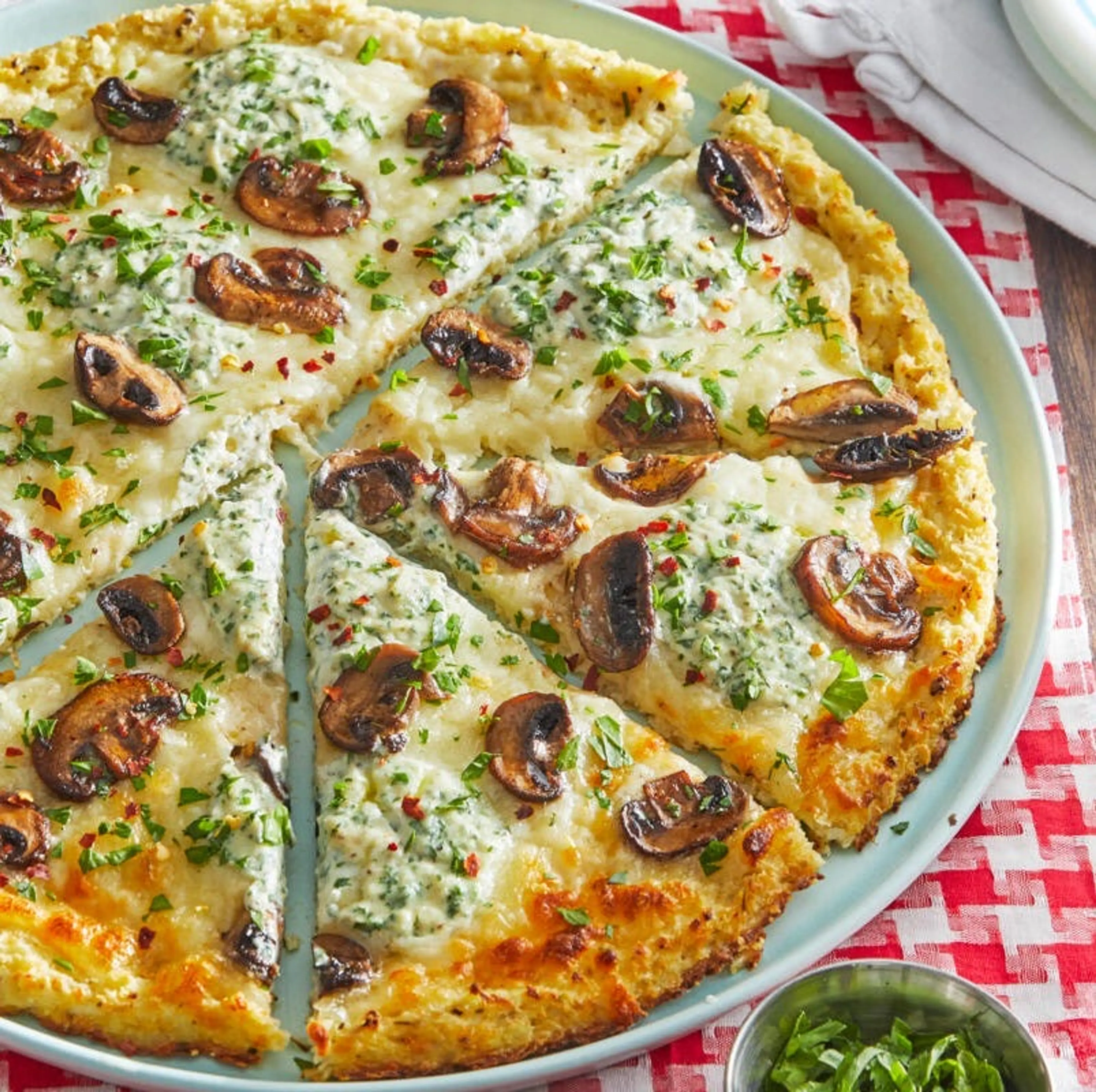 Cauliflower Crust Pizza