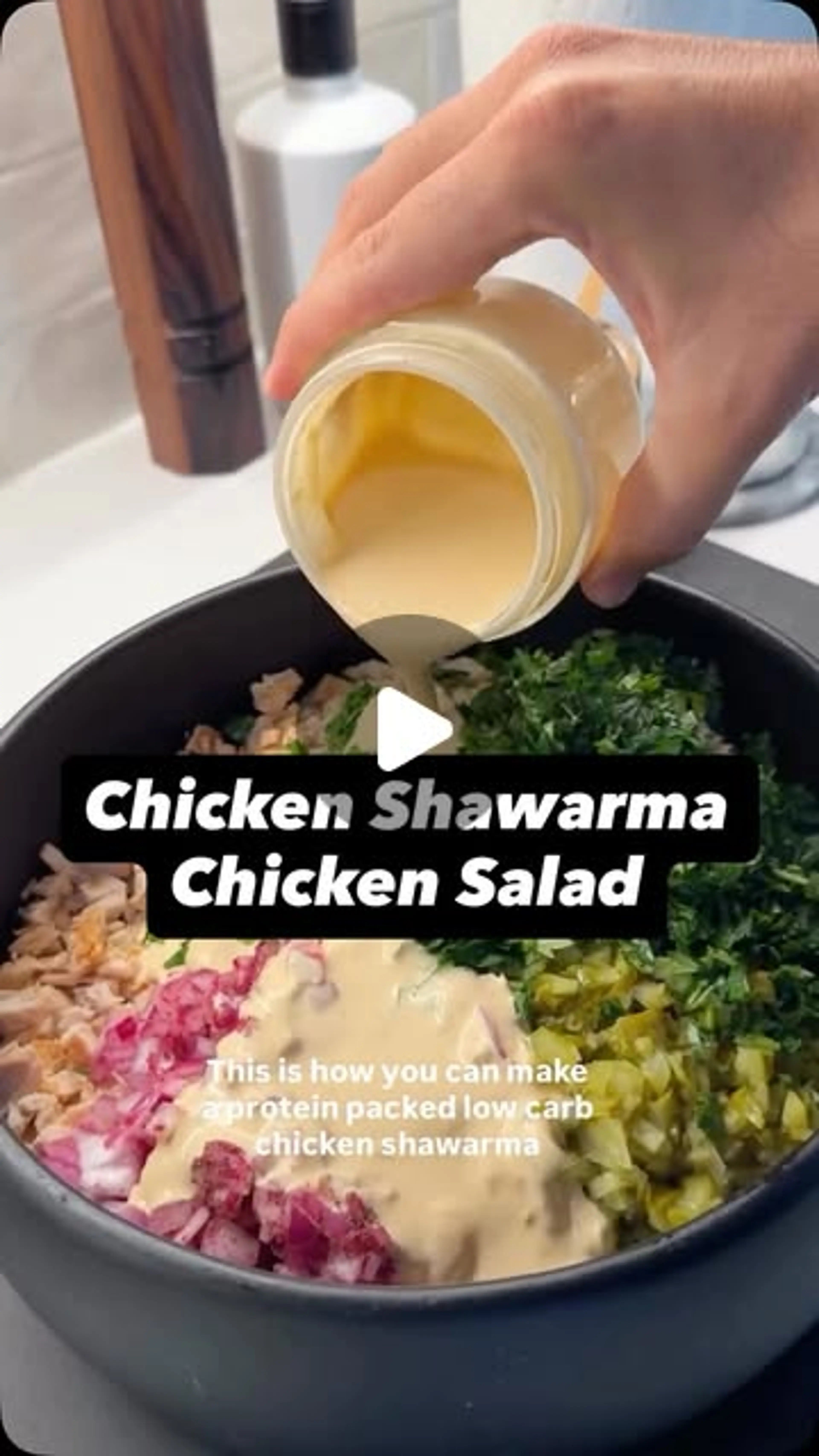 Chicken Shawarma Chicken Salad