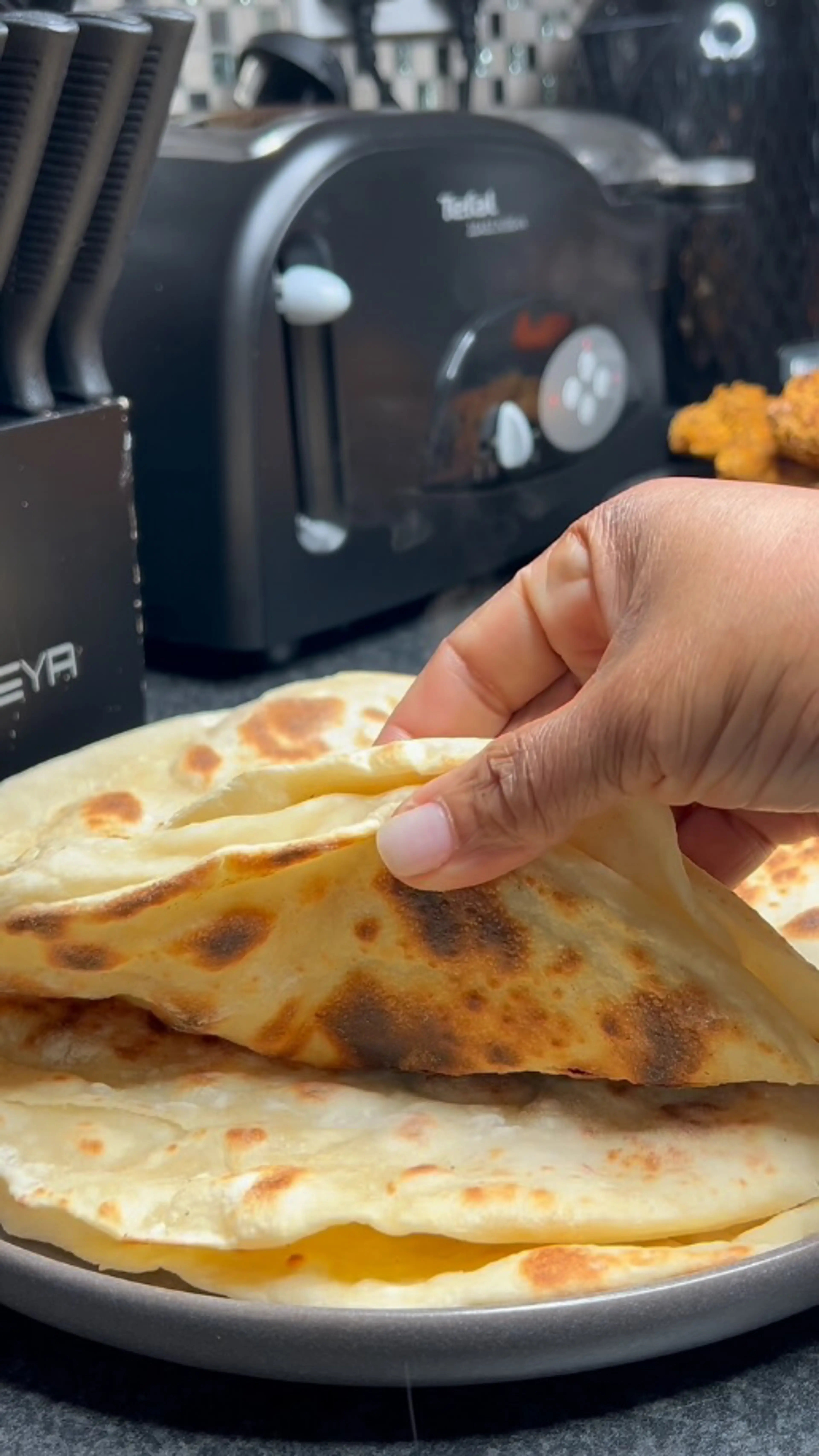 Yogurt Flour Tortillas
