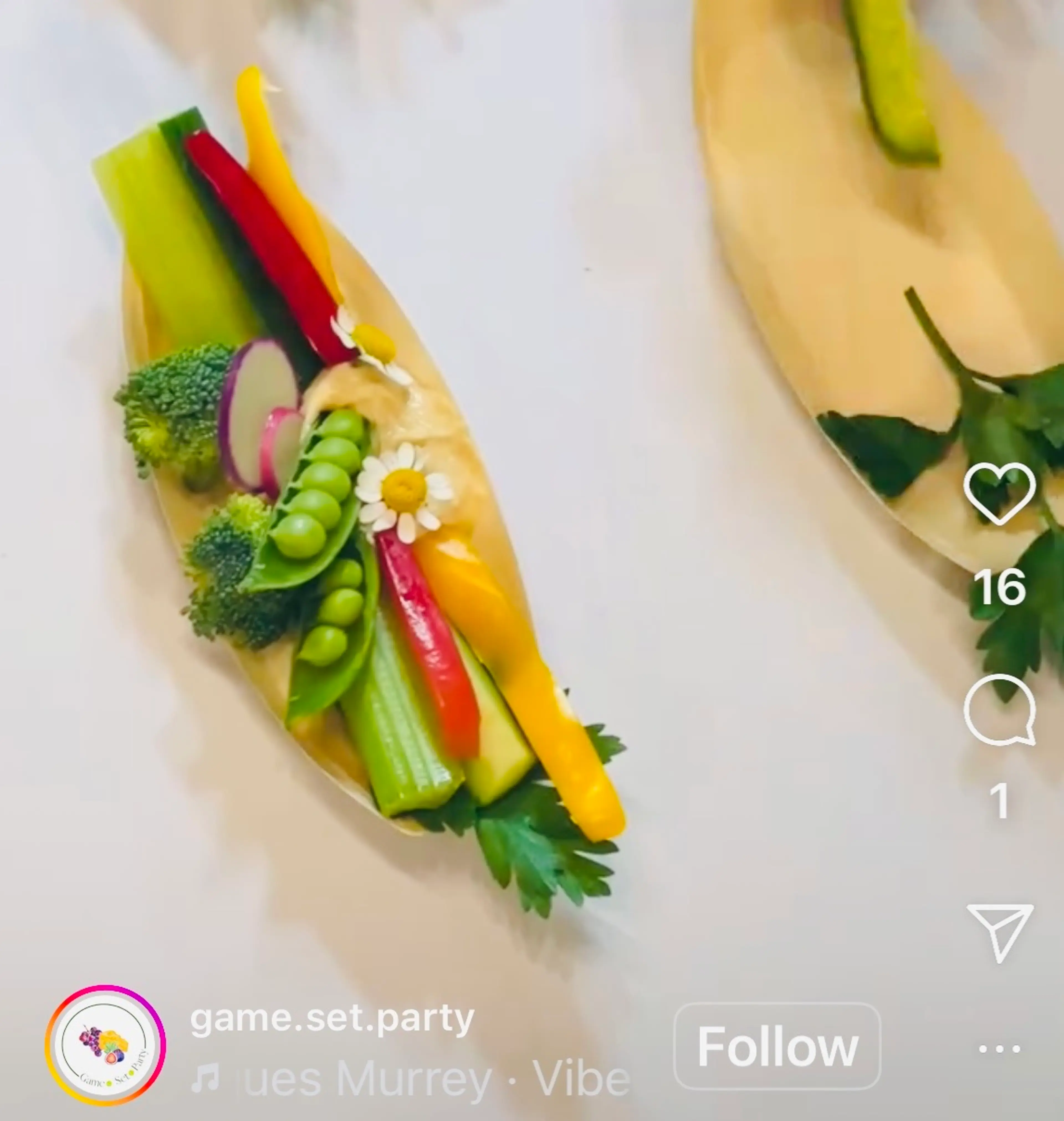 Crudités Boats
