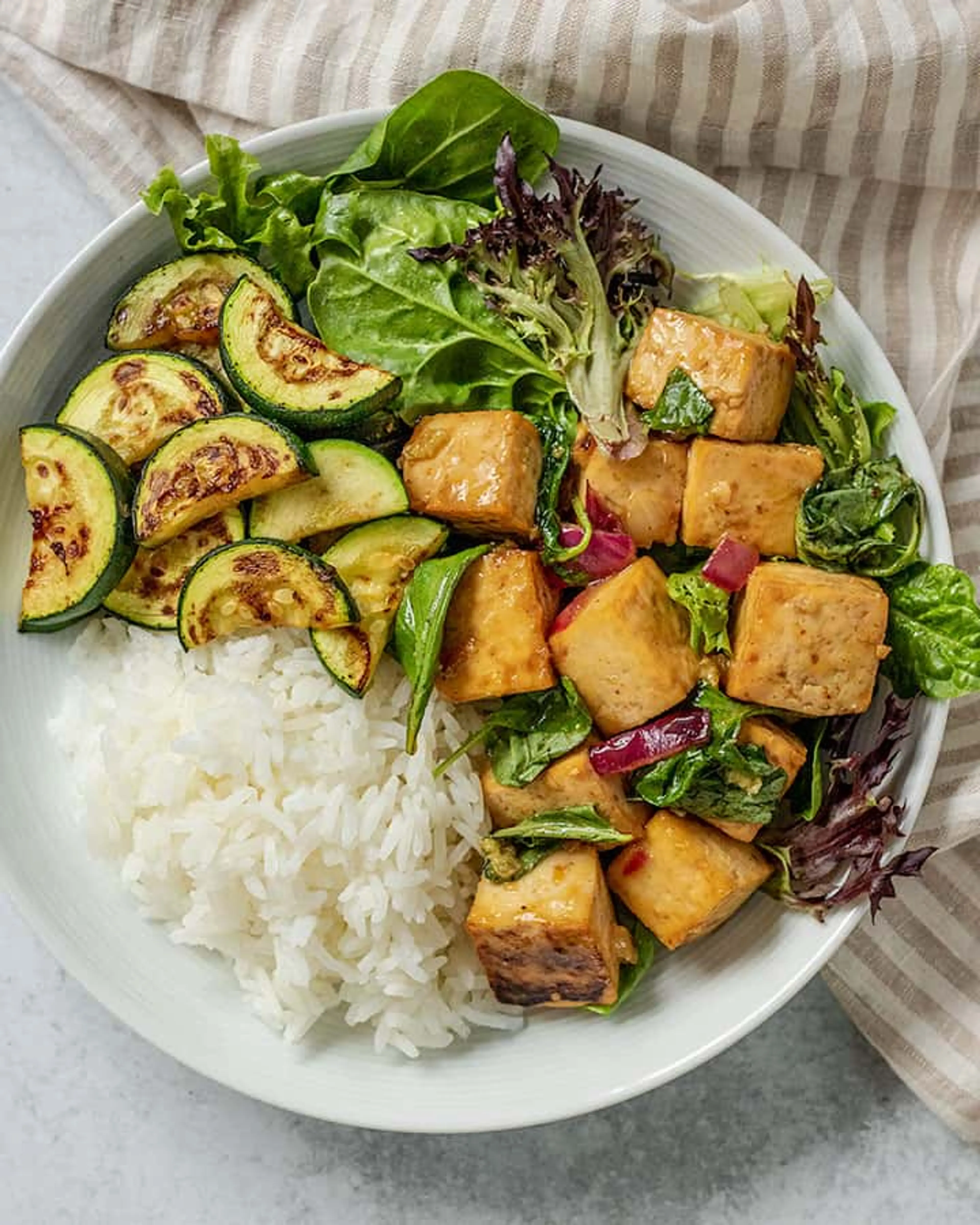 Lemon Basil Tofu
