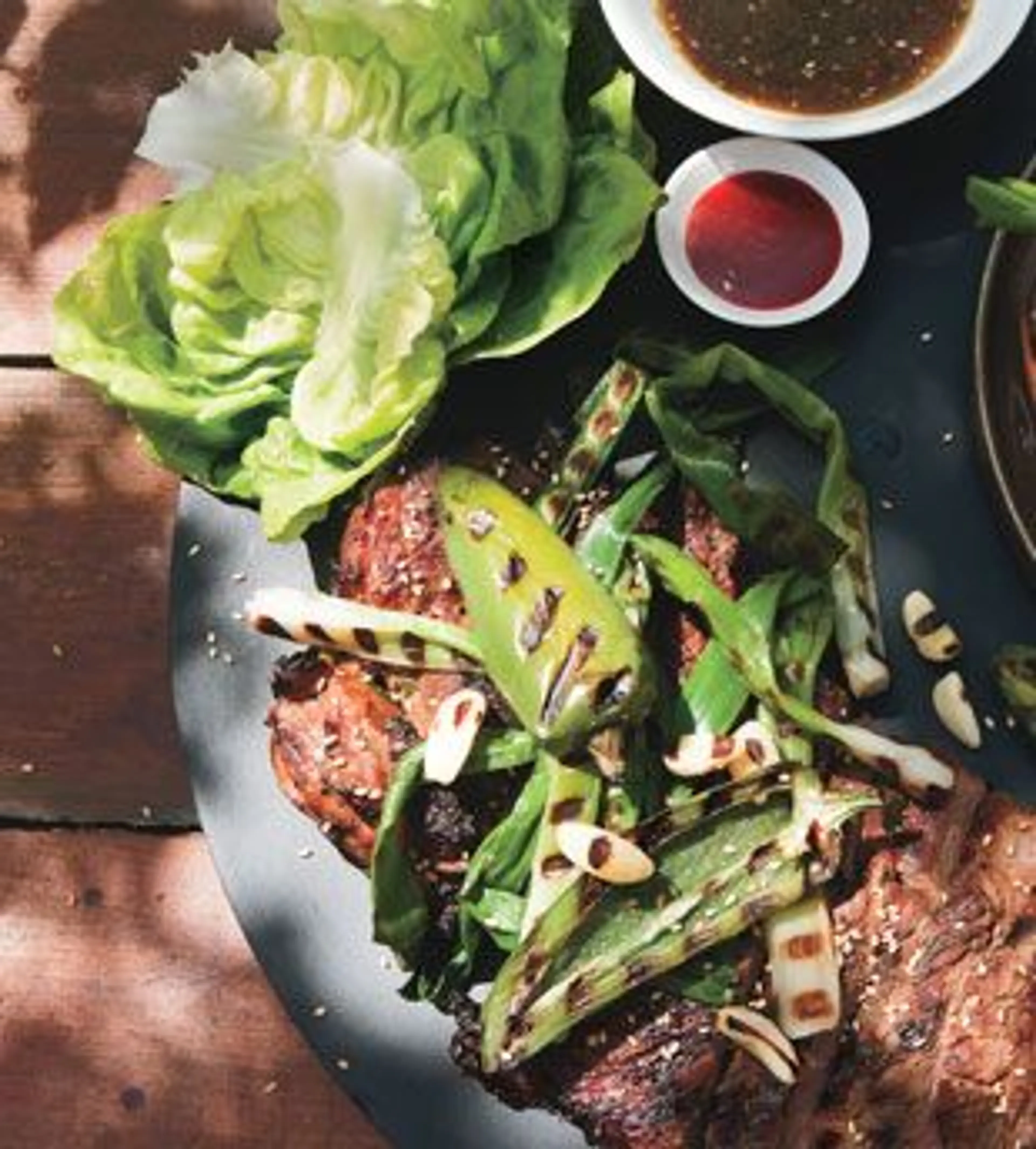 Lamb Bulgogi with Asian Pear Dipping Sauce