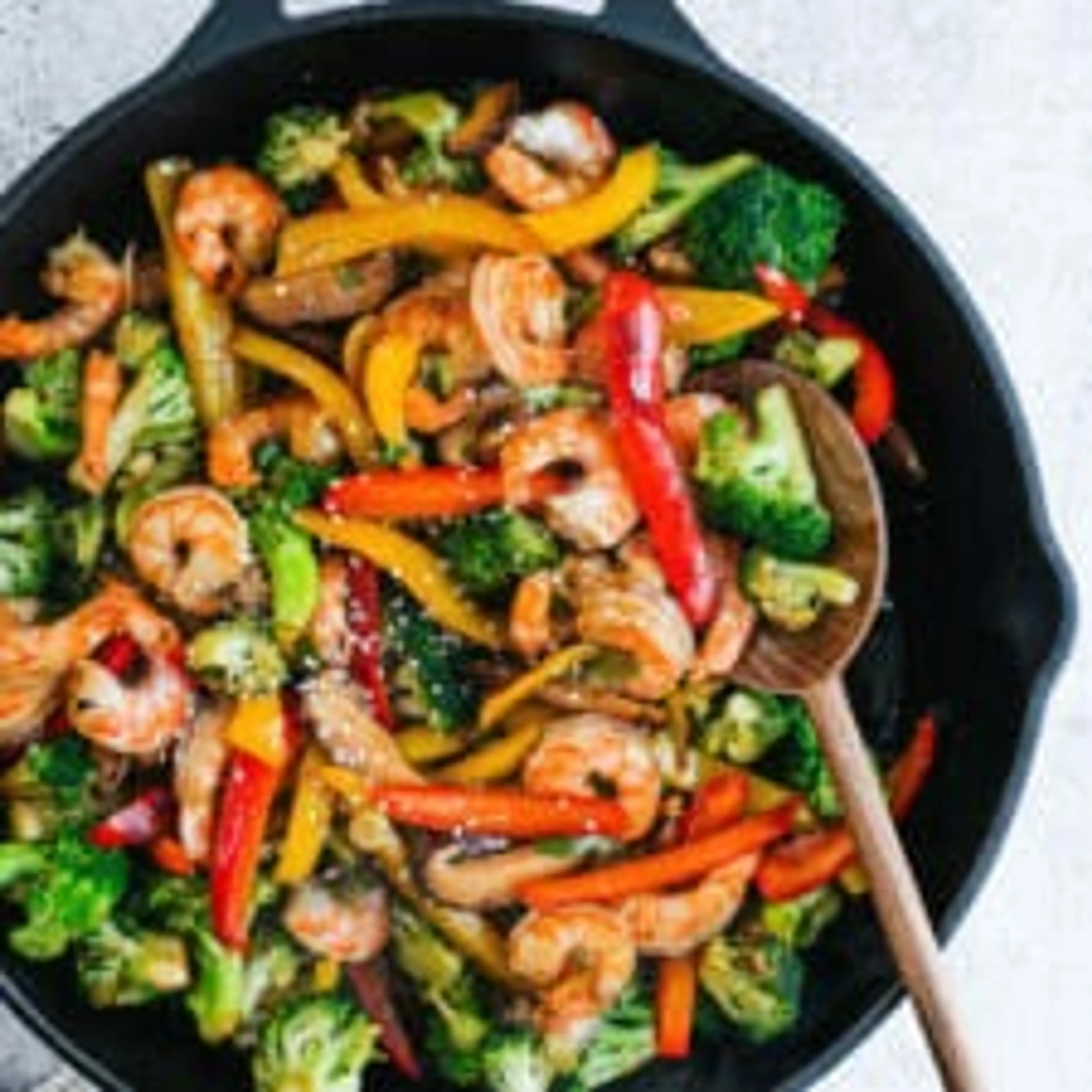 Easy Shrimp Stir Fry