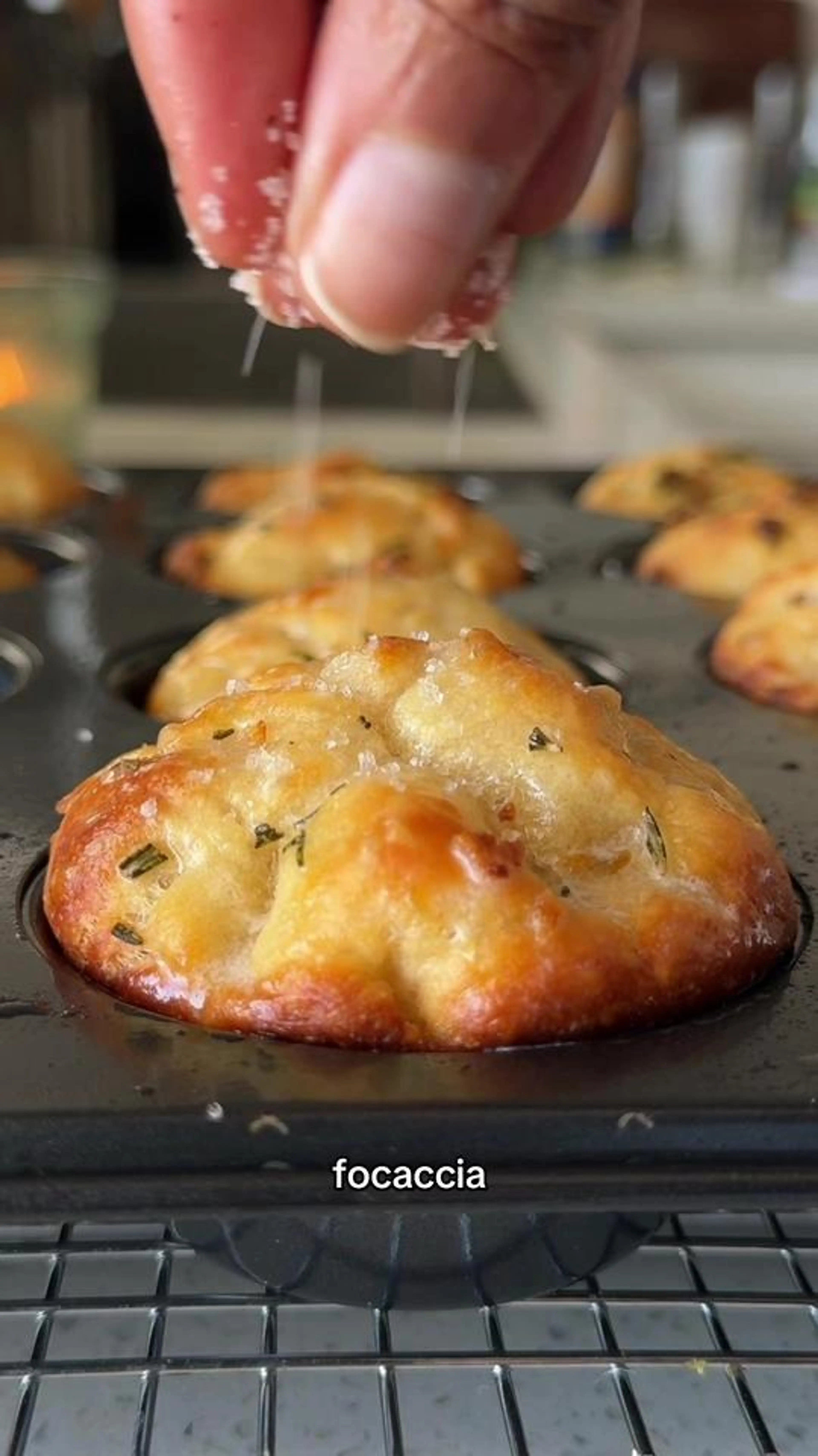 New Rosemary Garlic Focaccia Muffins Recipe Just in Time for