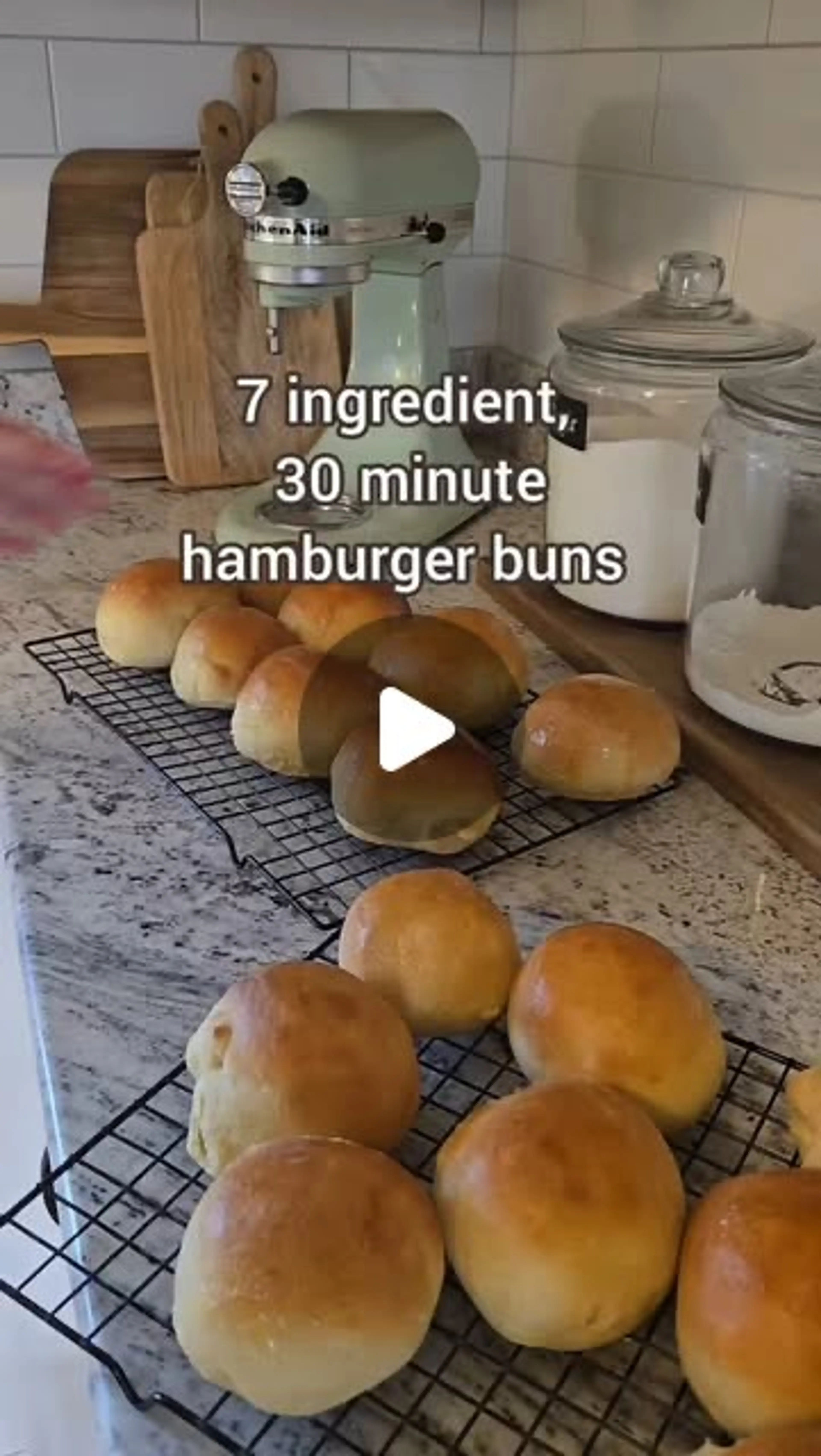 These Burger Buns Are So Quick and Easy to Make and Only Hav