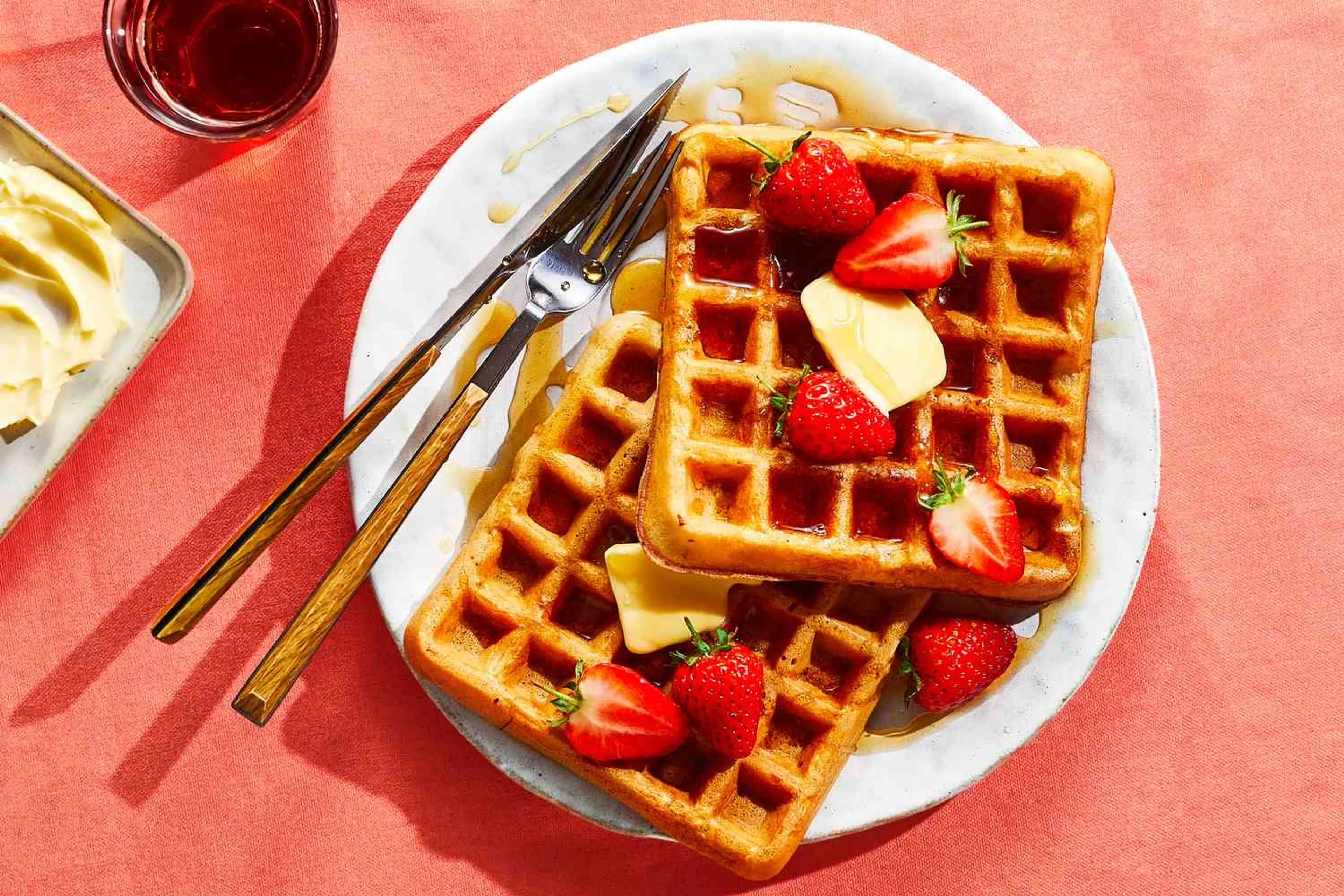 Light and Crispy Waffles