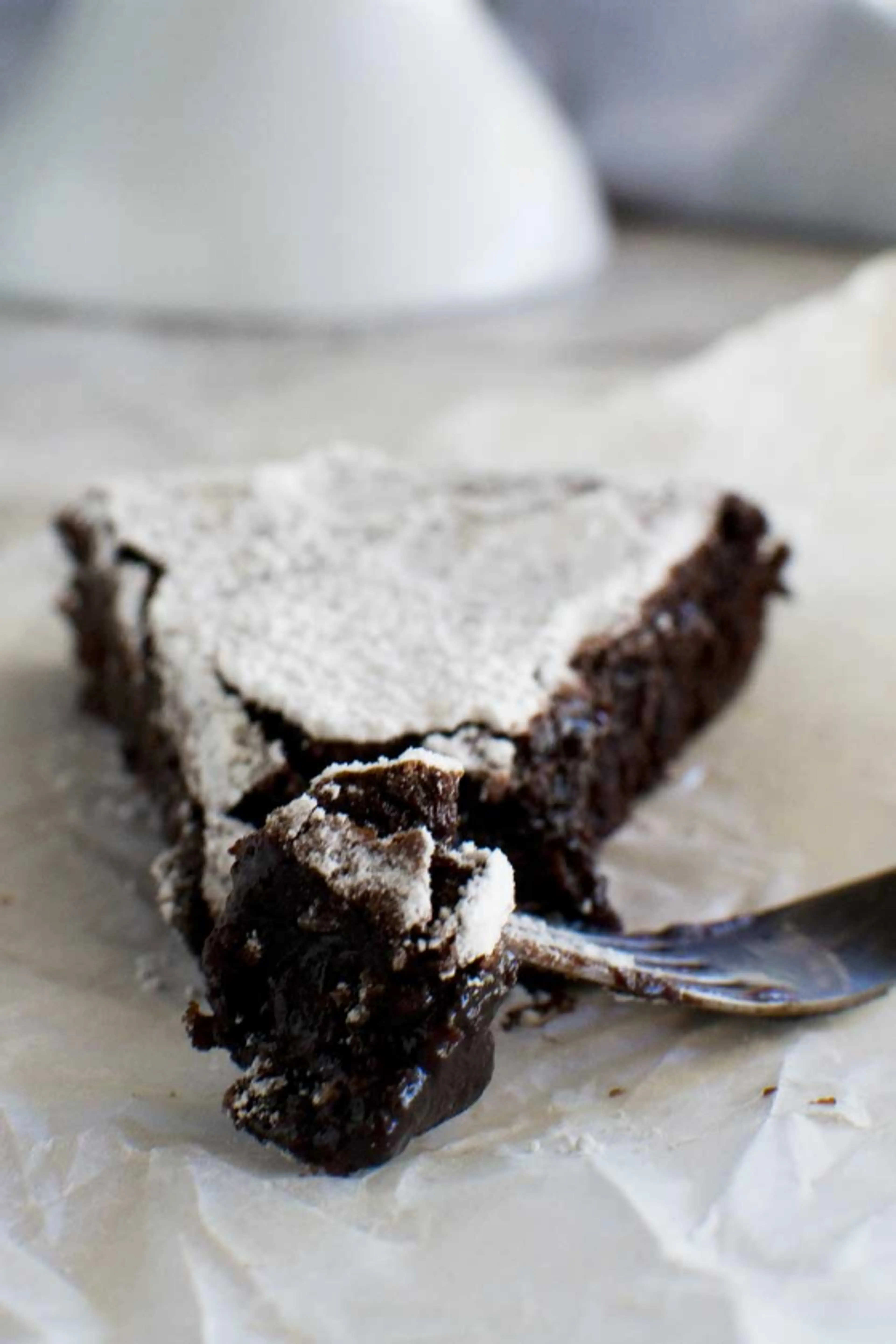 6-ingredient Gooey Swedish Chocolate Cake (Kladdkaka)