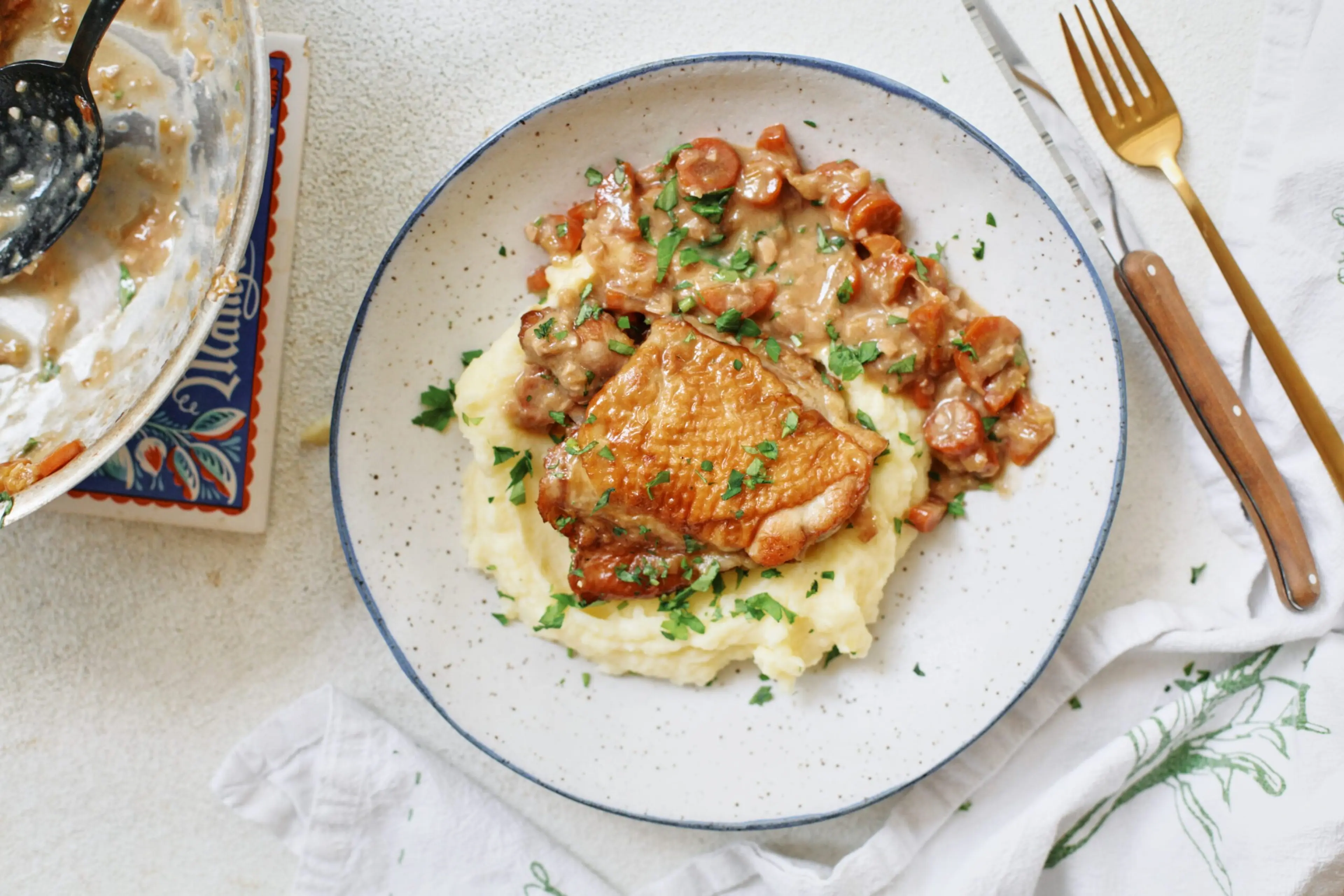 Coq au Vin Blanc
