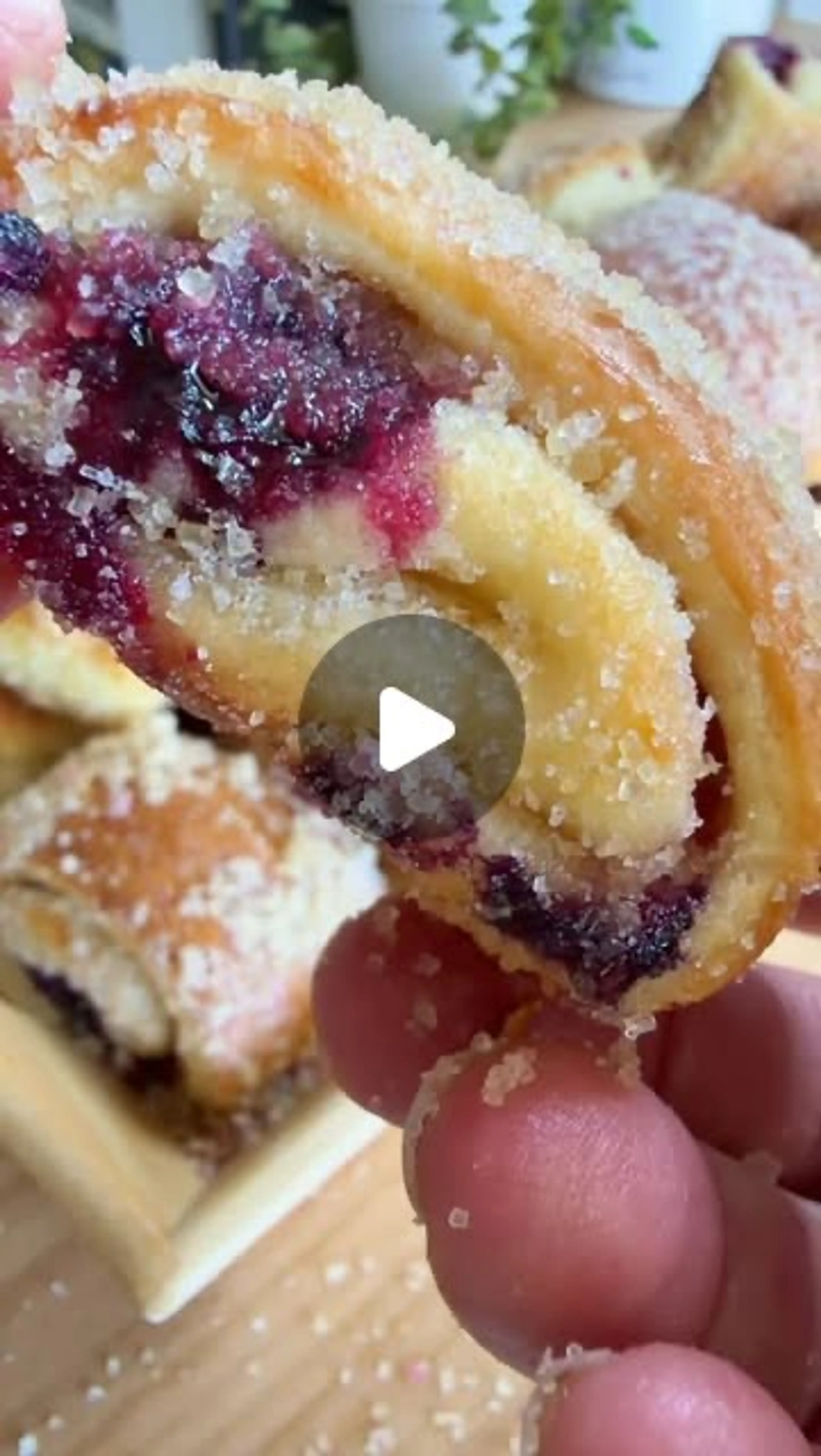 Mini Blueberry Rolls